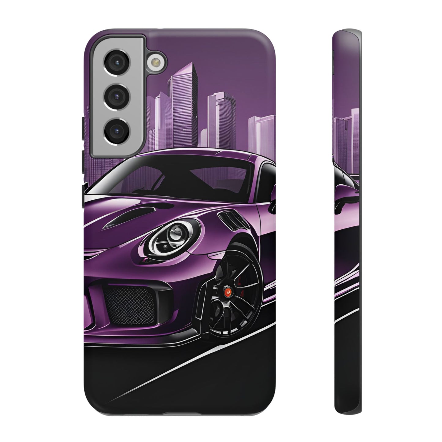 Porsche 911 GT3 RS-Dual Layer Ultra Tough Phone Case Printify by The Night Shift Automotive Apparel