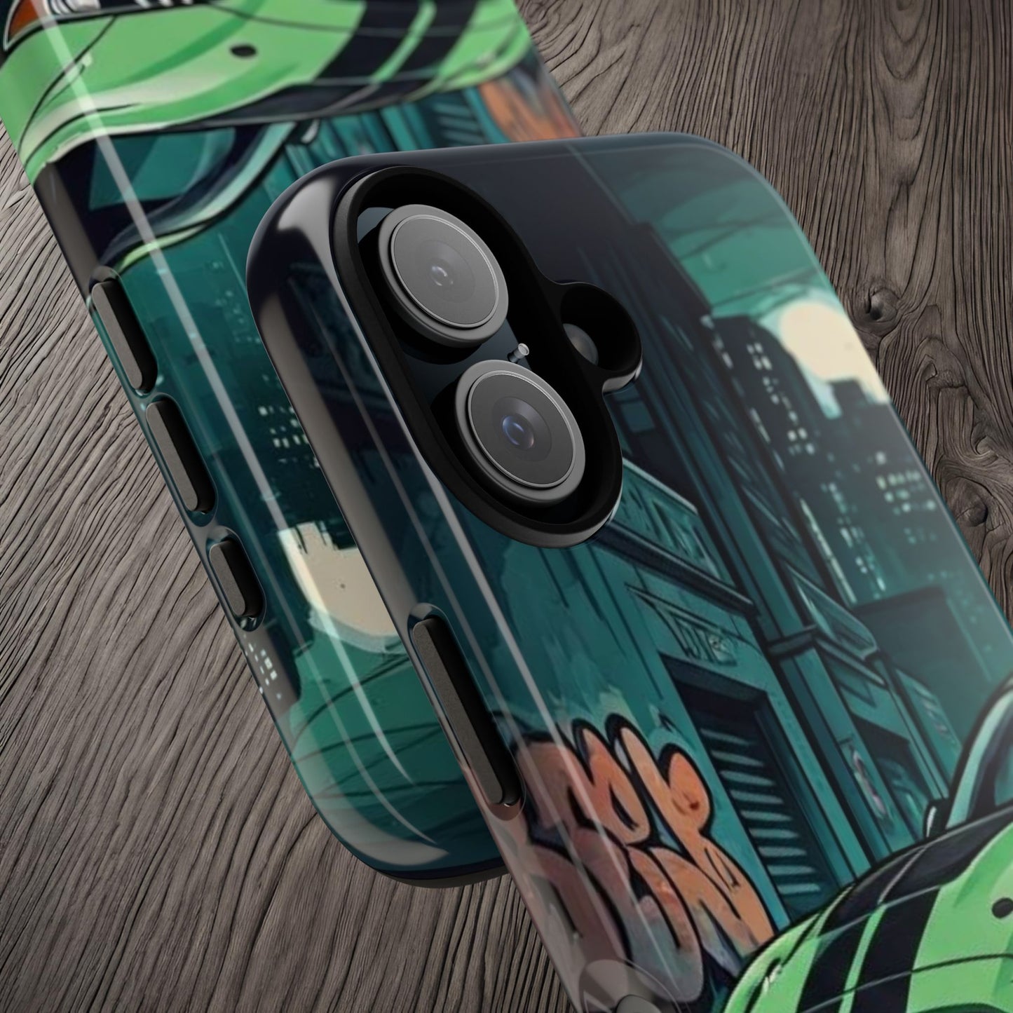 Ford Mustang Shelby GT500 Street Life-Dual Layer Ultra Tough Phone Case Printify by The Night Shift Automotive Apparel