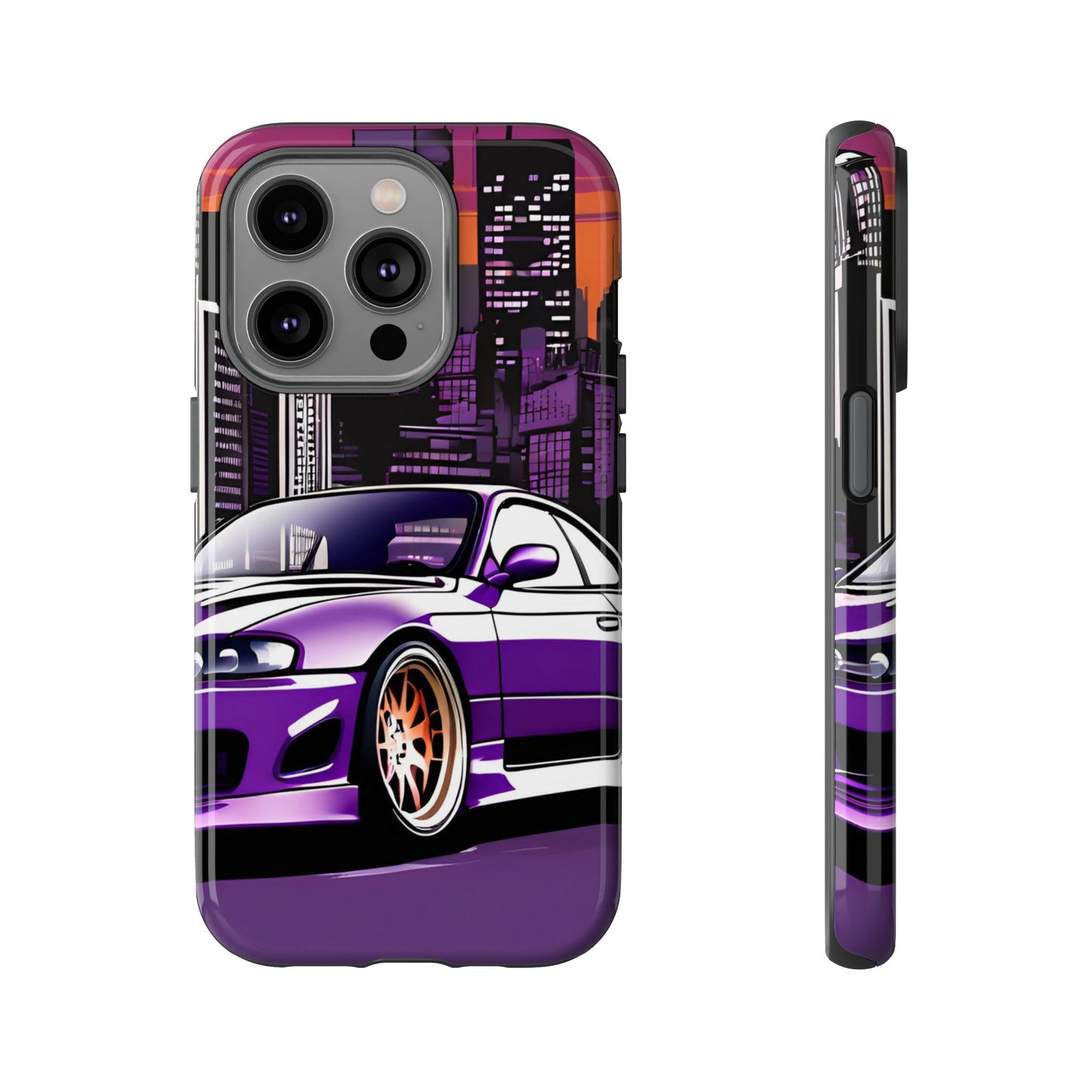 Nissan 240sx S15-Dual Layer Ultra Tough Phone Case Printify by The Night Shift Automotive Apparel
