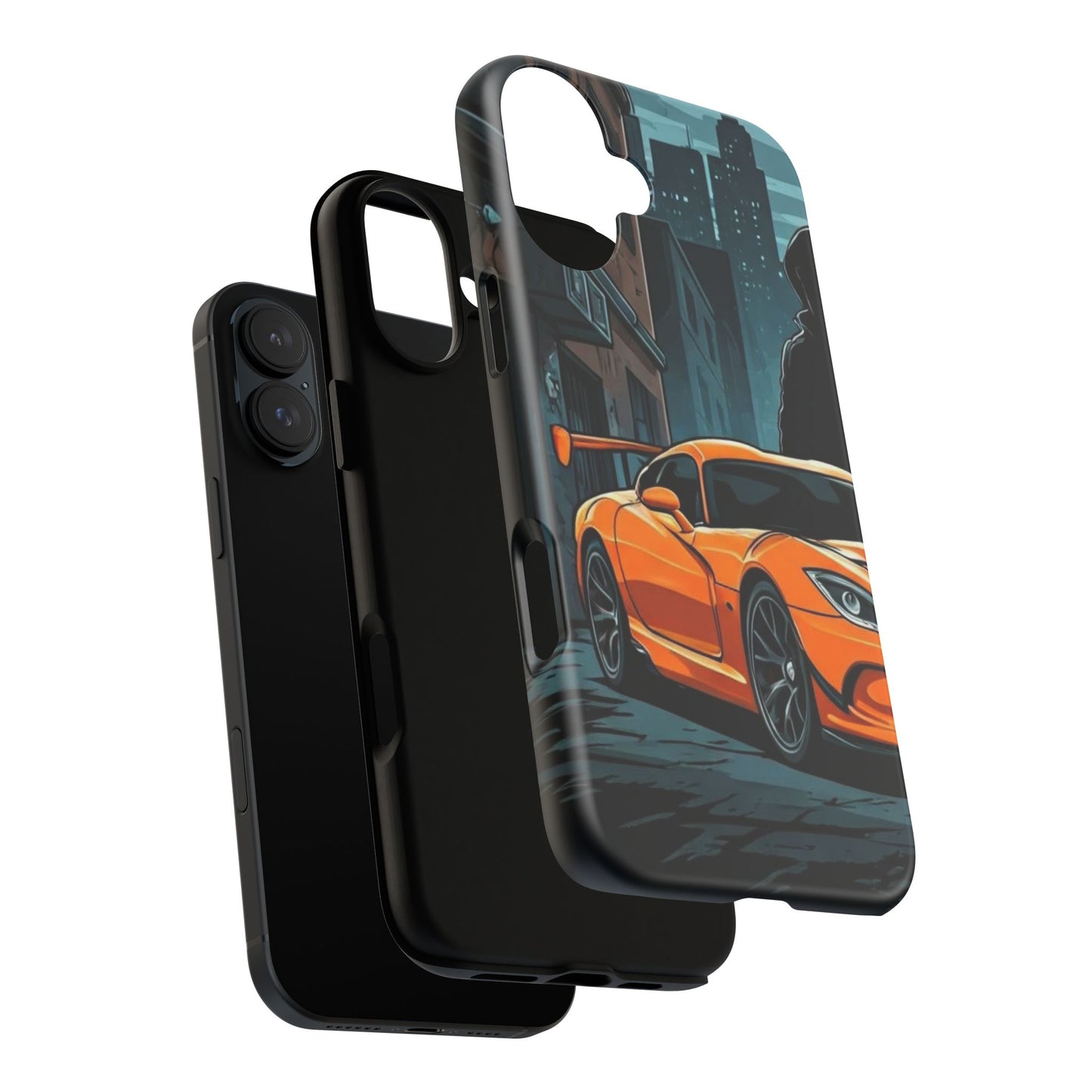 Dodge Viper SRT-10 Street Life-Dual Layer Ultra Tough Phone Case Printify by The Night Shift Automotive Apparel