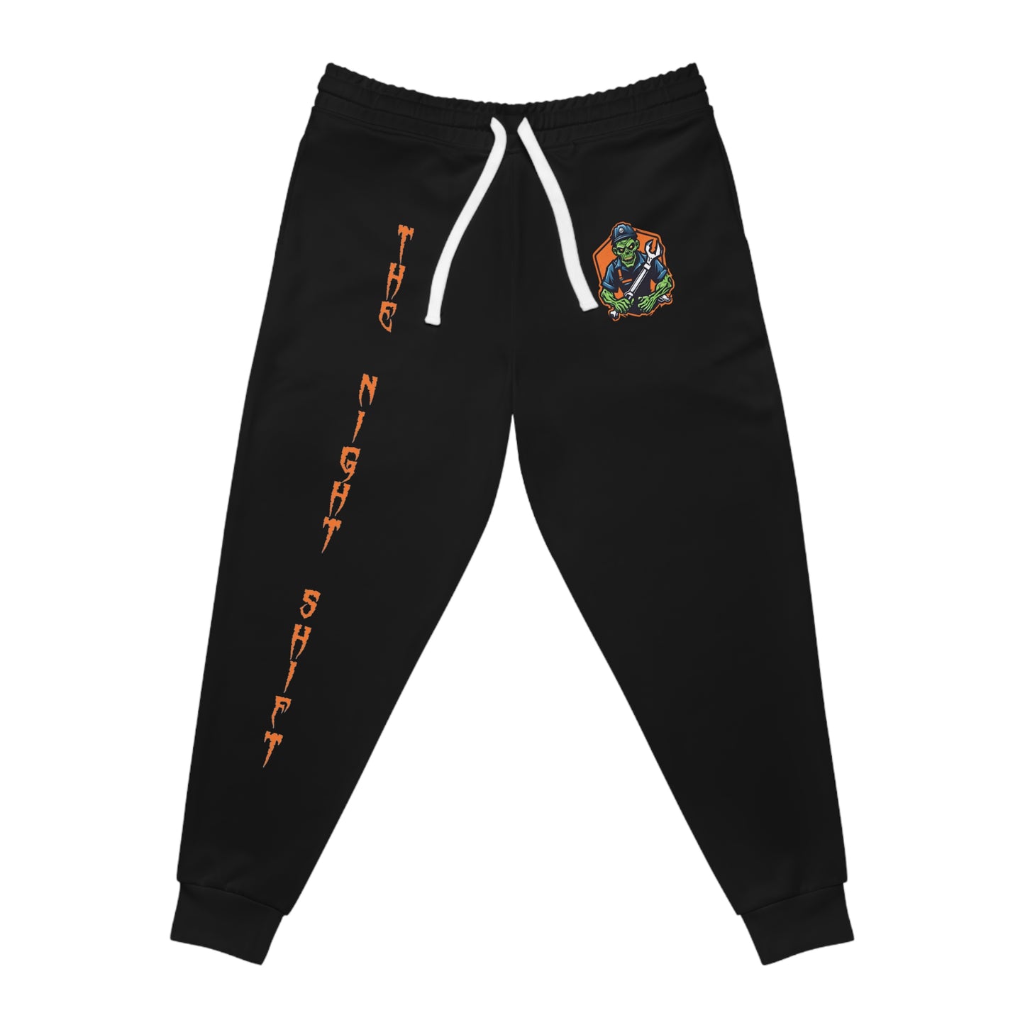 Zombie Mechanic-Premium, Ultra Soft Athletic Joggers Printify by The Night Shift Automotive Apparel