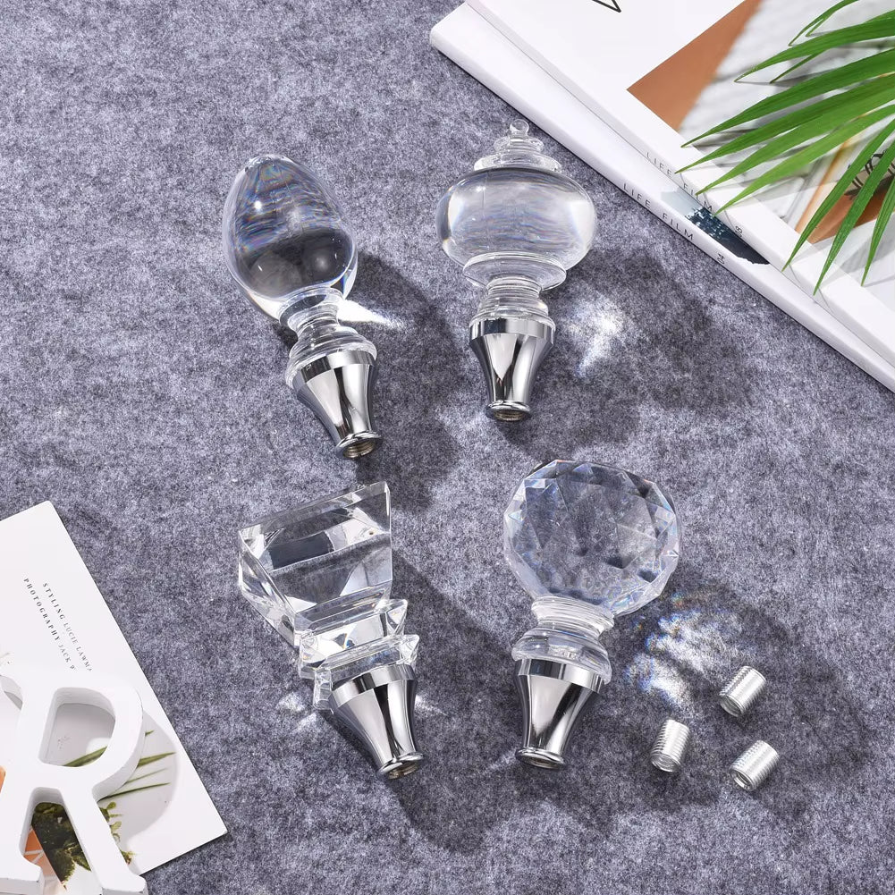 Transparent Acrylic Crystal Plug The Night Shift Performance Street Gear by The Night Shift Automotive Apparel