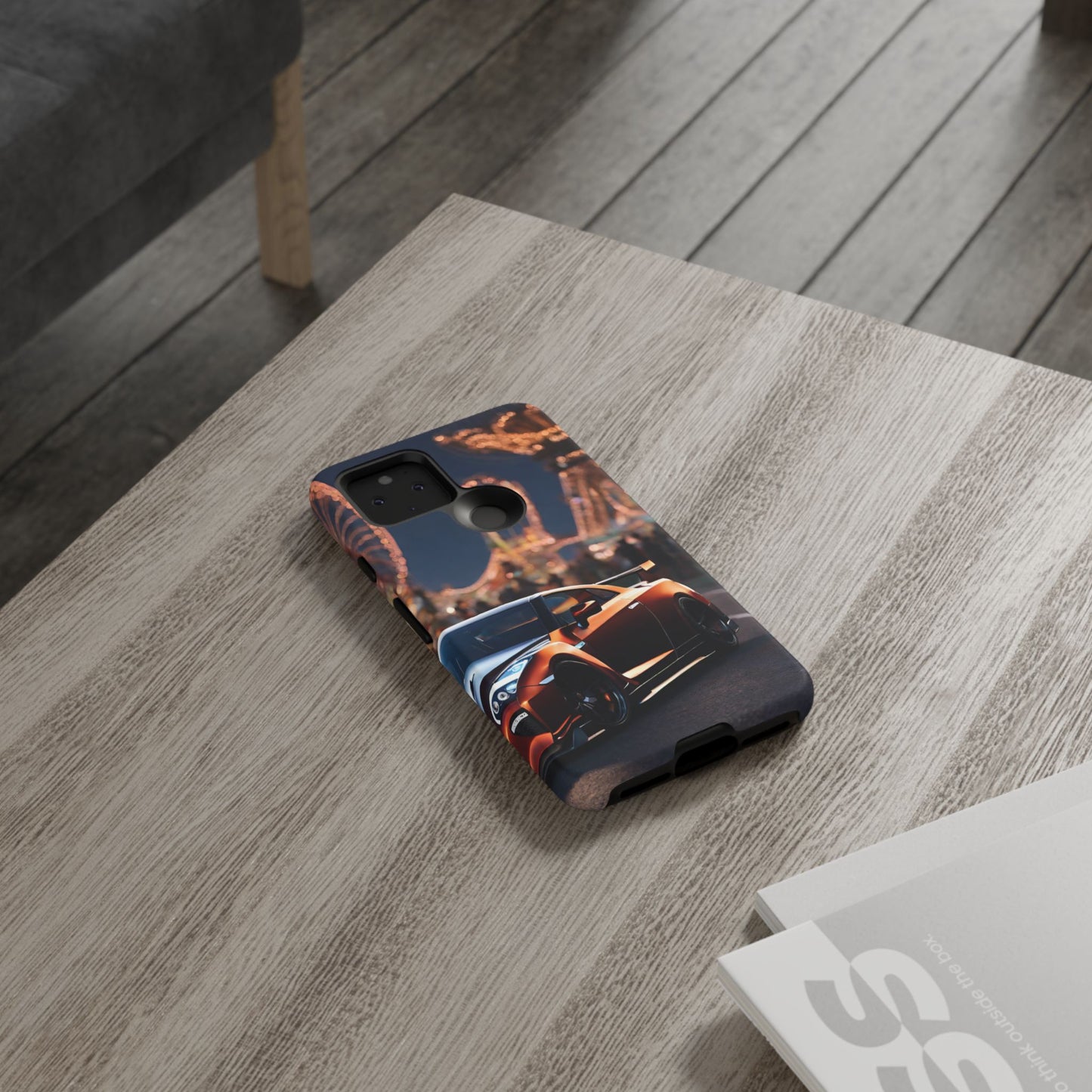 Nissan GTR R35-Dual Layer Ultra Tough Phone Case Google Pixel 5 5G Matte Printify by The Night Shift Automotive Apparel
