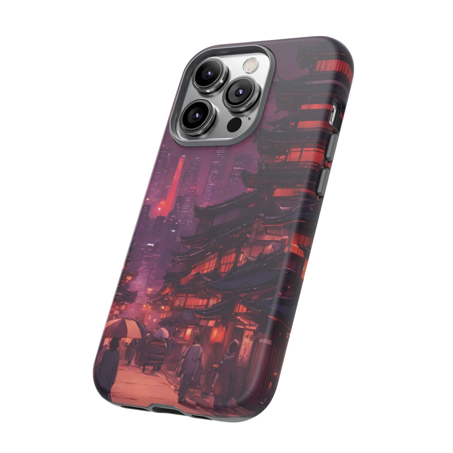 Traditional Japanese Village Countryside-Dual Layer Ultra Tough Phone Case Printify by The Night Shift Automotive Apparel
