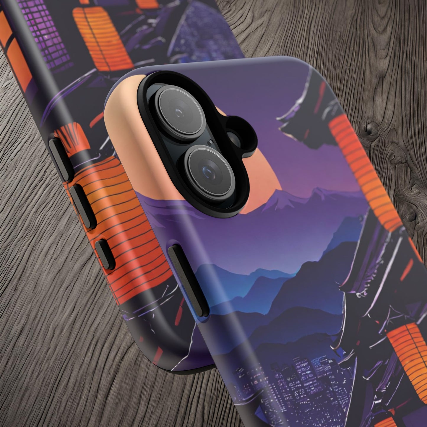 Traditional Japanese Village Countryside-Dual Layer Ultra Tough Phone Case Printify by The Night Shift Automotive Apparel