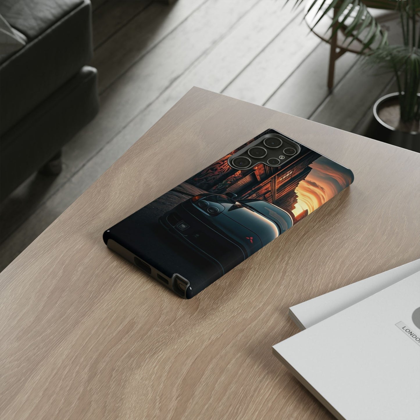 Mitsubishi 3000GT VR4 Street Life-Dual Layer Ultra Tough Phone Case Samsung Galaxy S22 Ultra Glossy Printify by The Night Shift Automotive Apparel