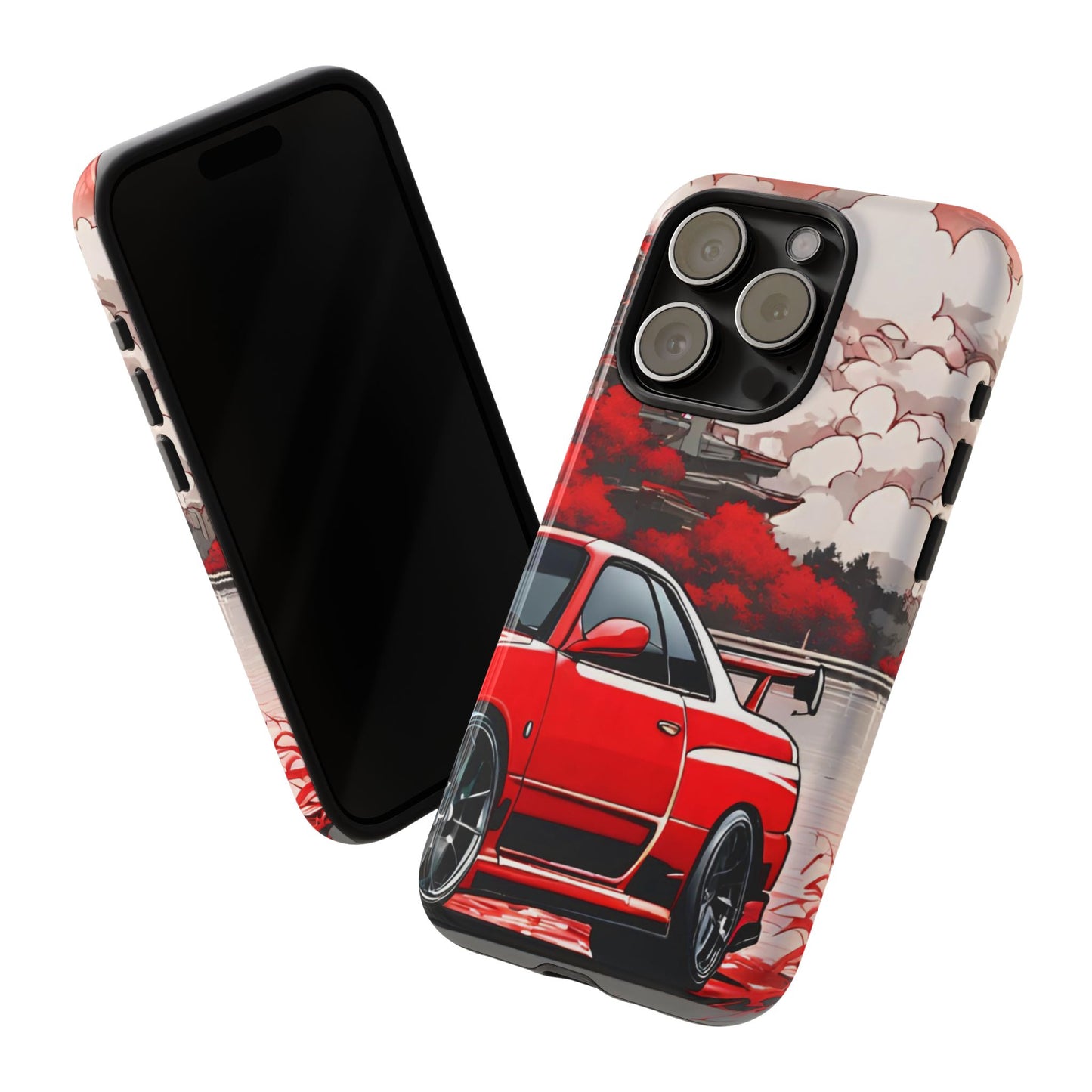Nissan Skyline R34-Dual Layer Ultra Tough Phone Case Printify by The Night Shift Automotive Apparel