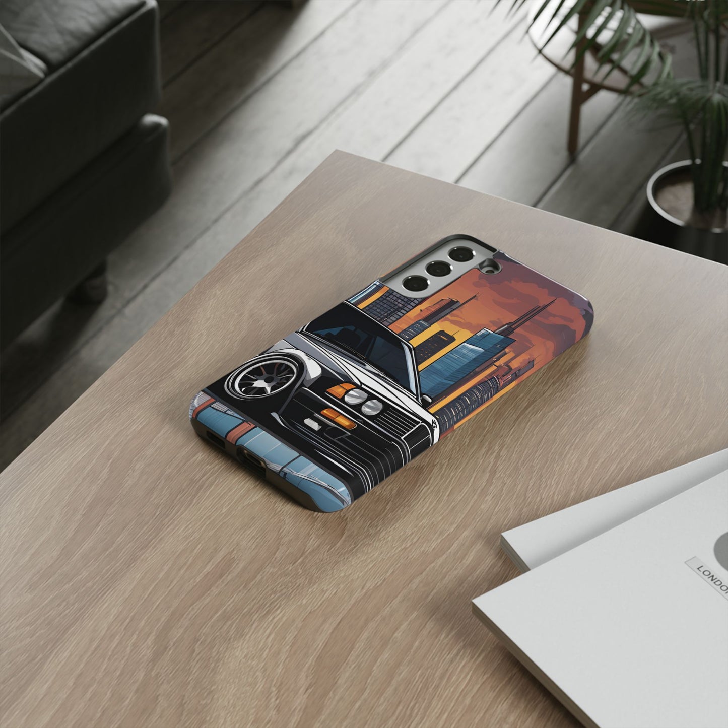 BMW E30 M3-Dual Layer Ultra Tough Phone Case Samsung Galaxy S22 Plus Glossy Printify by The Night Shift Automotive Apparel