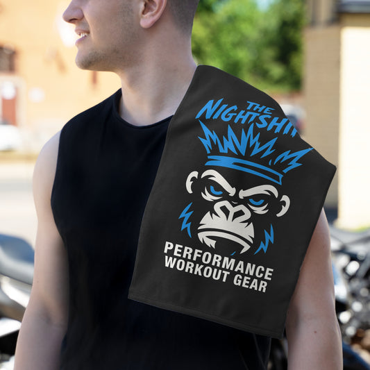 The Night Shift-Gym Towel( 11x18) White 11" × 18" Printify by The Night Shift Automotive Apparel
