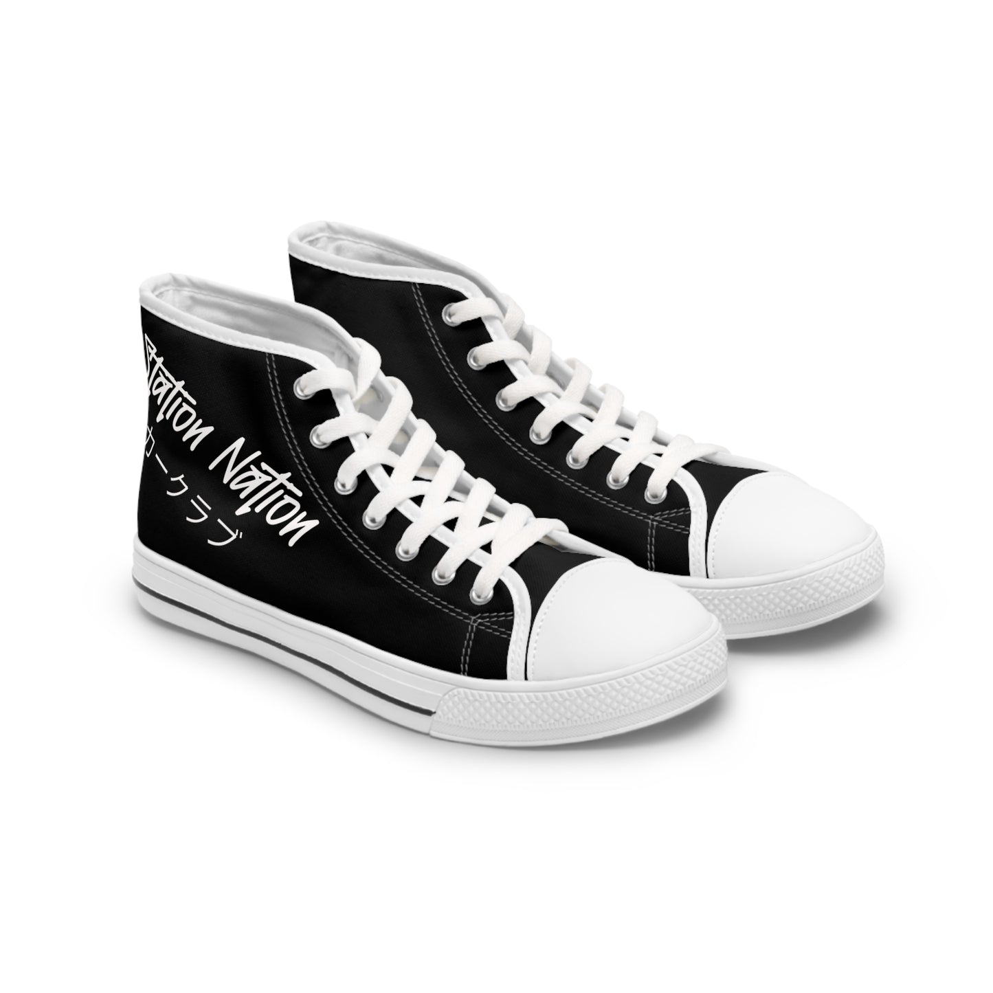 Station Nation Women's-High Top Sneakers