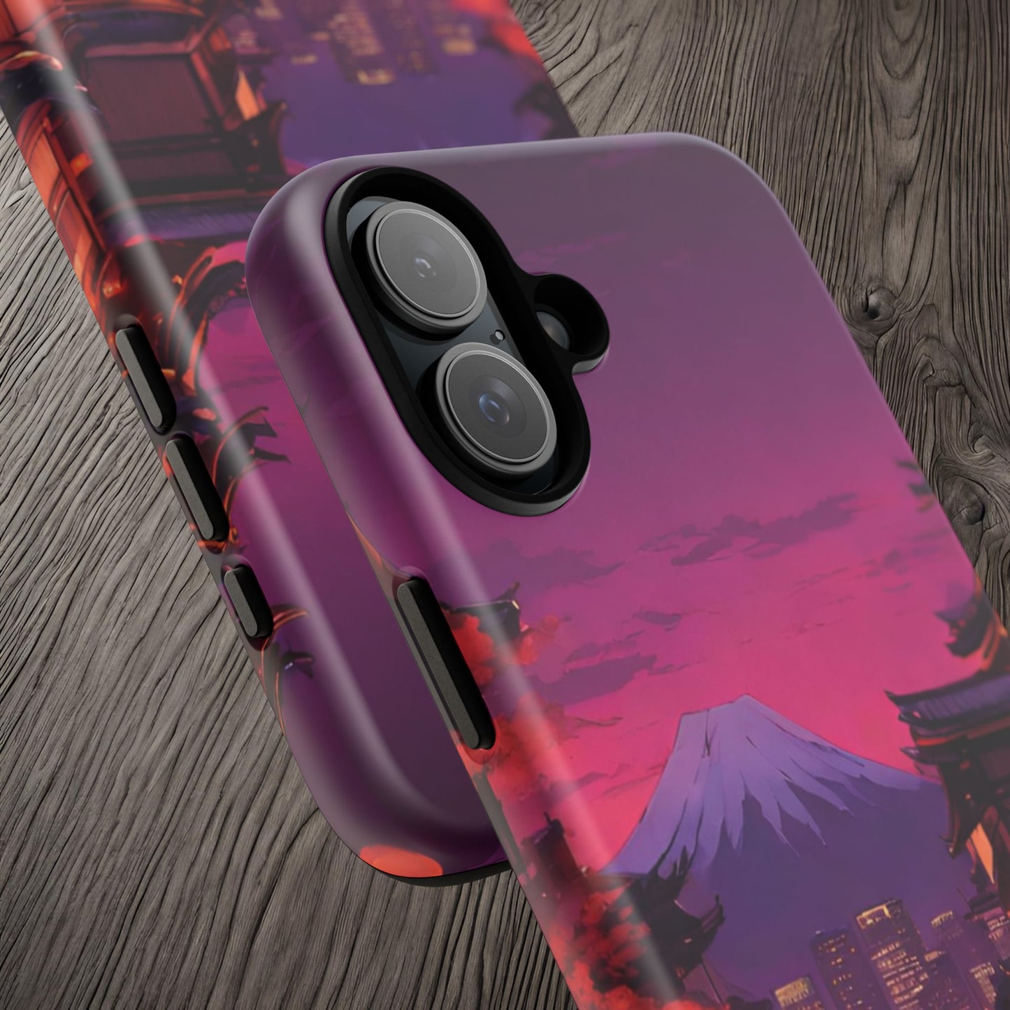 Traditional Japanese Village Countryside-Dual Layer Ultra Tough Phone Case Printify by The Night Shift Automotive Apparel