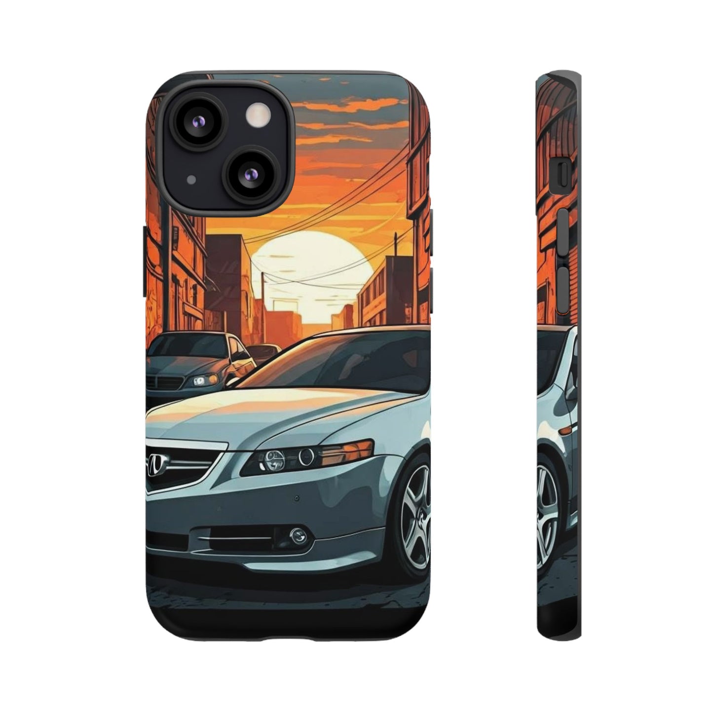 Acura TL Street Life-Dual Layer Ultra Tough Phone Case Printify by The Night Shift Automotive Apparel