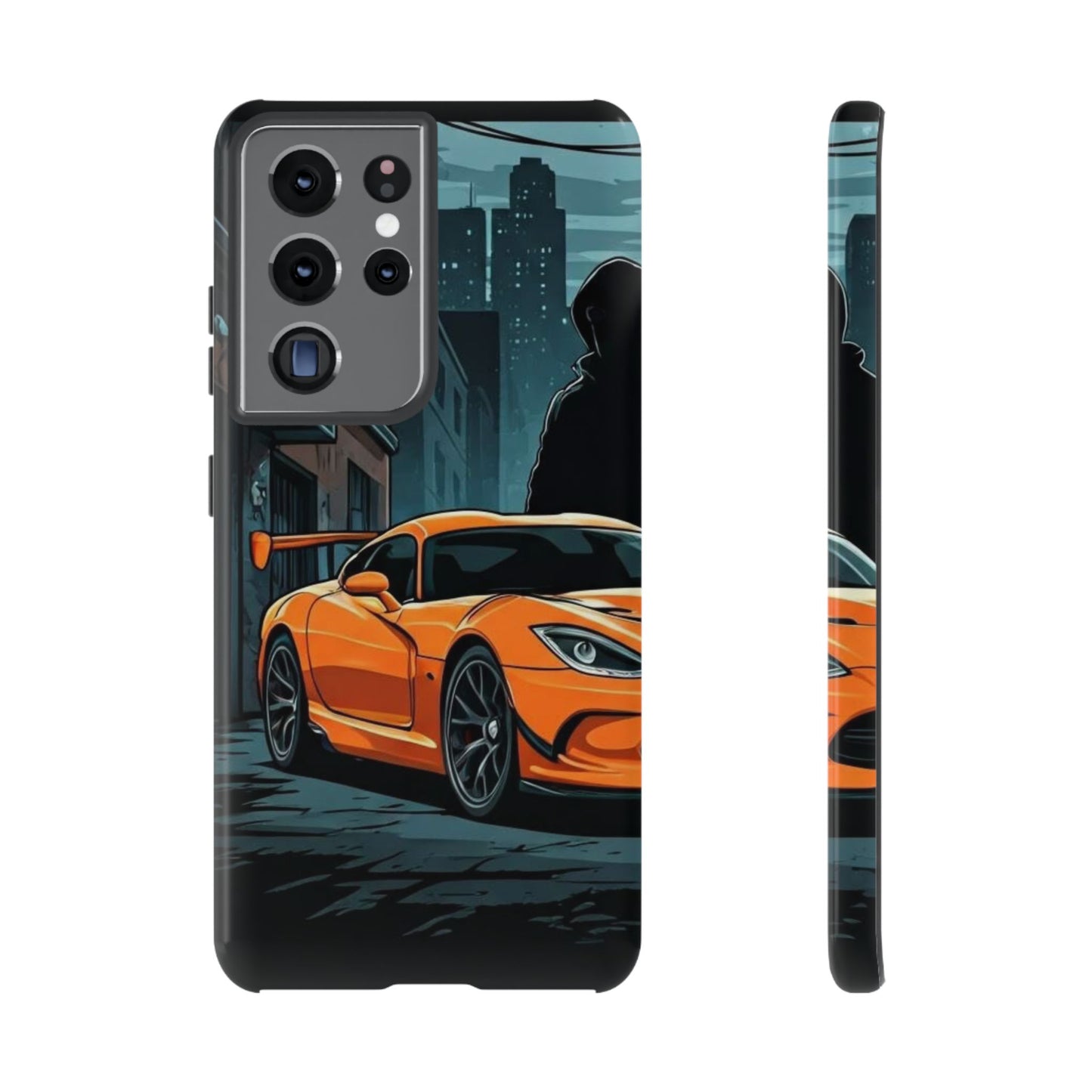 Dodge Viper SRT-10 Street Life-Dual Layer Ultra Tough Phone Case Samsung Galaxy S21 Ultra Glossy Printify by The Night Shift Automotive Apparel