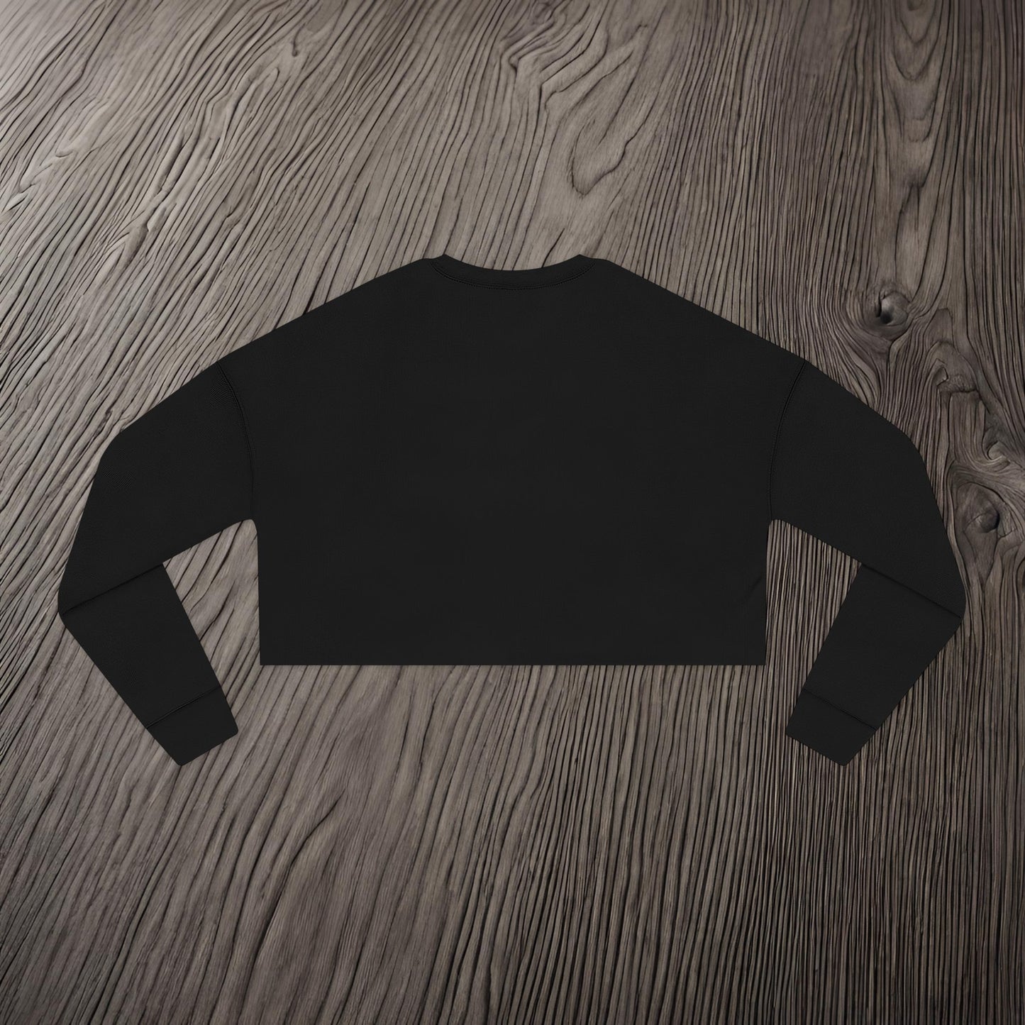 Station Nation-Ultra Soft, Premium Women's Crop Sweatshirt Printify by The Night Shift Automotive Apparel