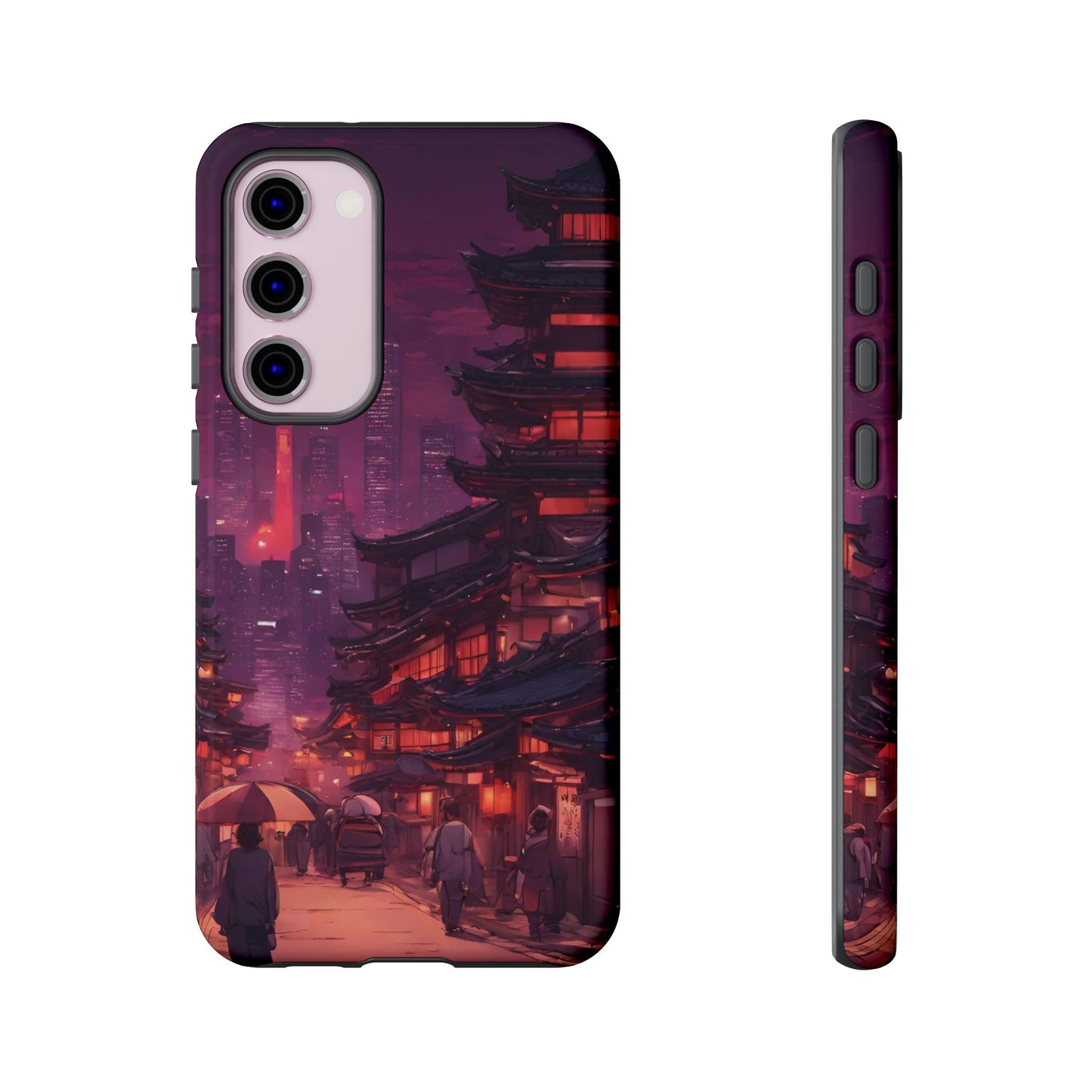 Traditional Japanese Village Countryside-Dual Layer Ultra Tough Phone Case Printify by The Night Shift Automotive Apparel