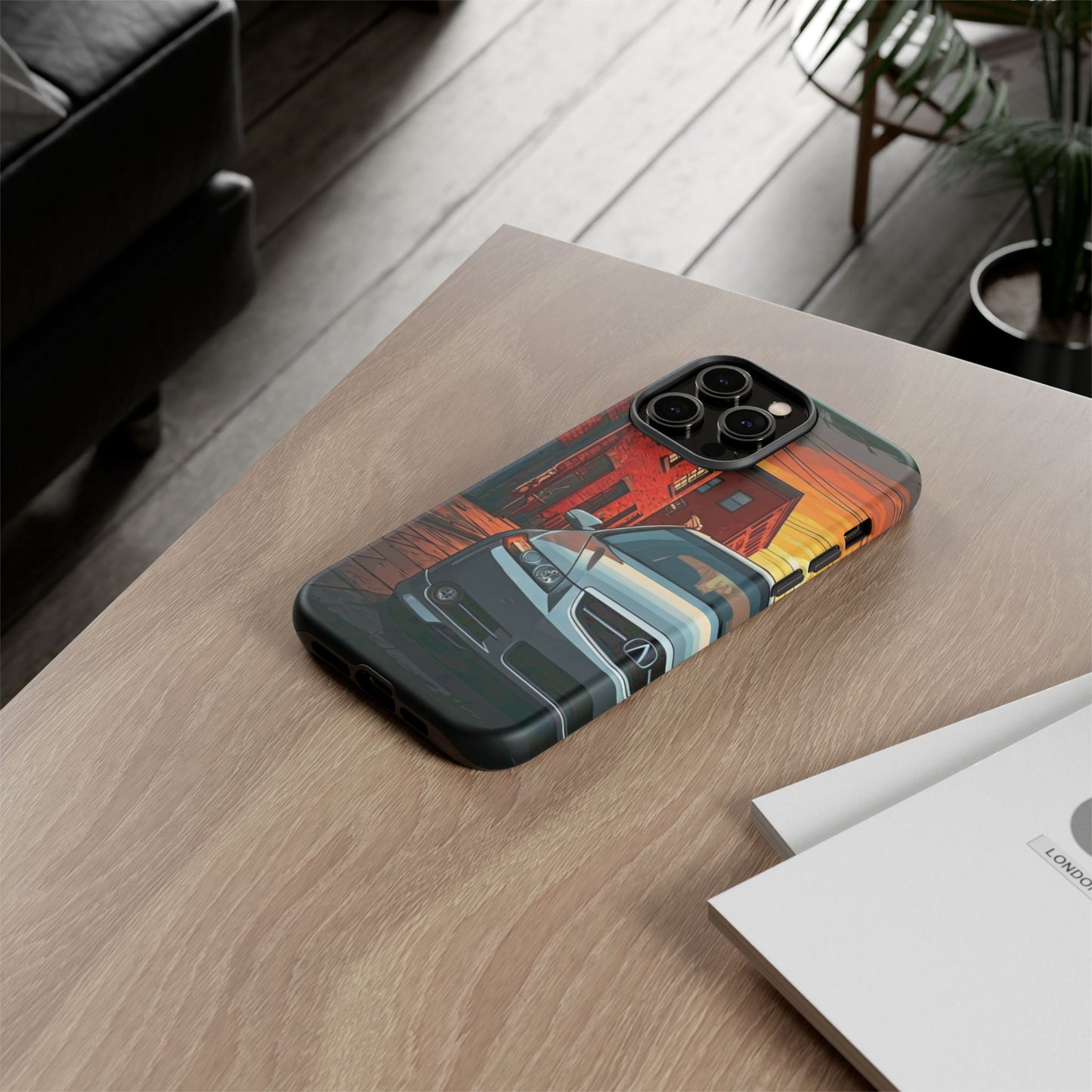 Acura TL Street Life-Dual Layer Ultra Tough Phone Case iPhone 14 Pro Max Matte Printify by The Night Shift Automotive Apparel