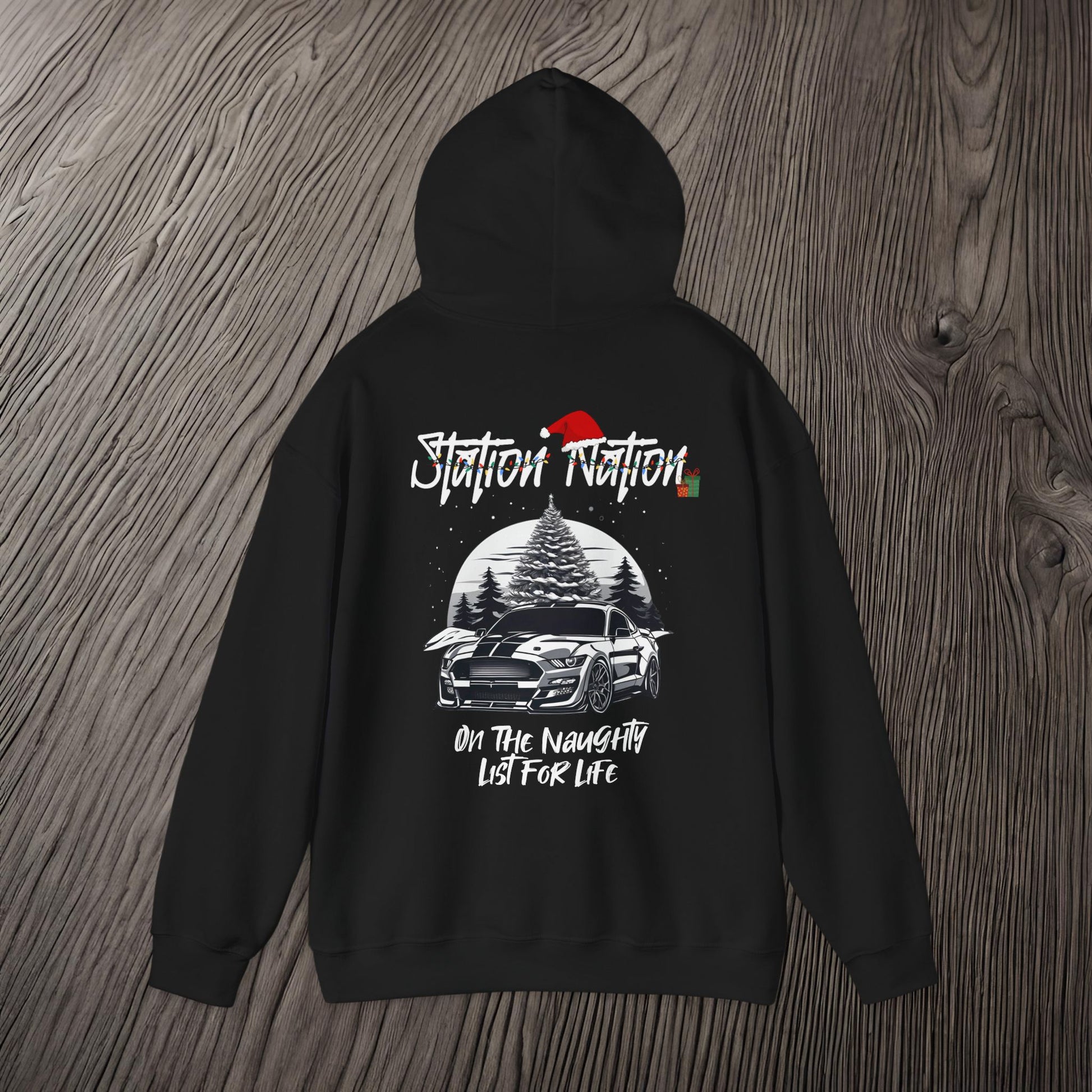 🎁 Christmas Limited Edition Station Nation-Ultra Soft, Premium Hoodie Printify by The Night Shift Automotive Apparel