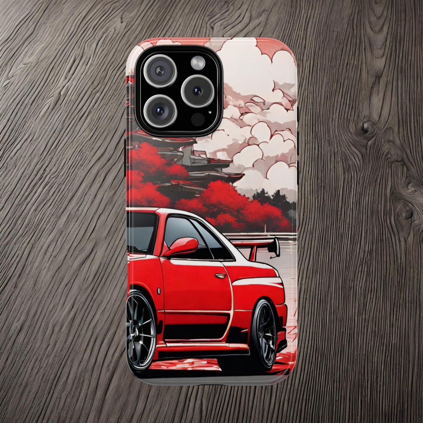 Nissan Skyline R34-Dual Layer Ultra Tough Phone Case Printify by The Night Shift Automotive Apparel