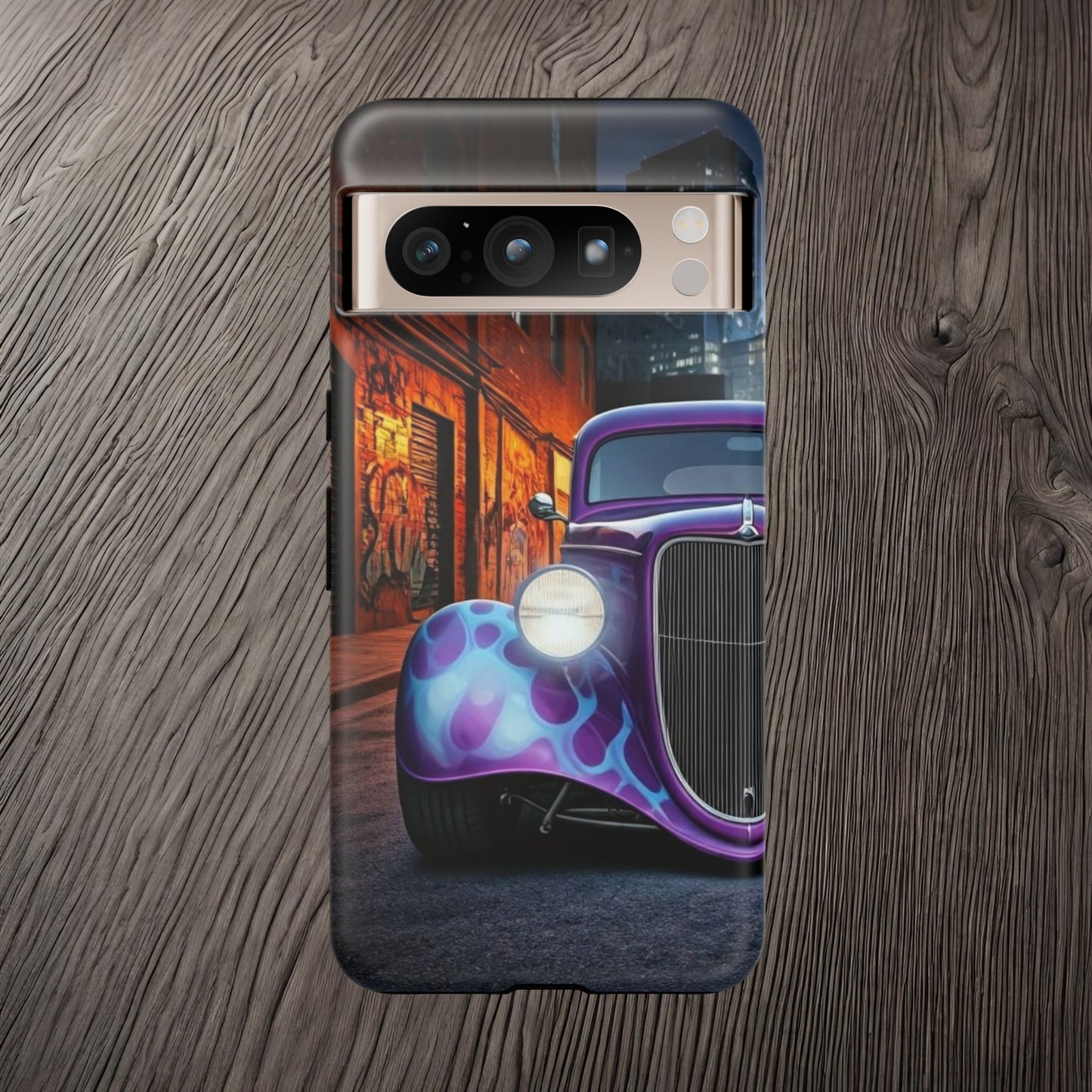 1934 Ford Street Life-Dual Layer Ultra Tough Phone Case Google Pixel 8 Pro Matte Printify by The Night Shift Automotive Apparel