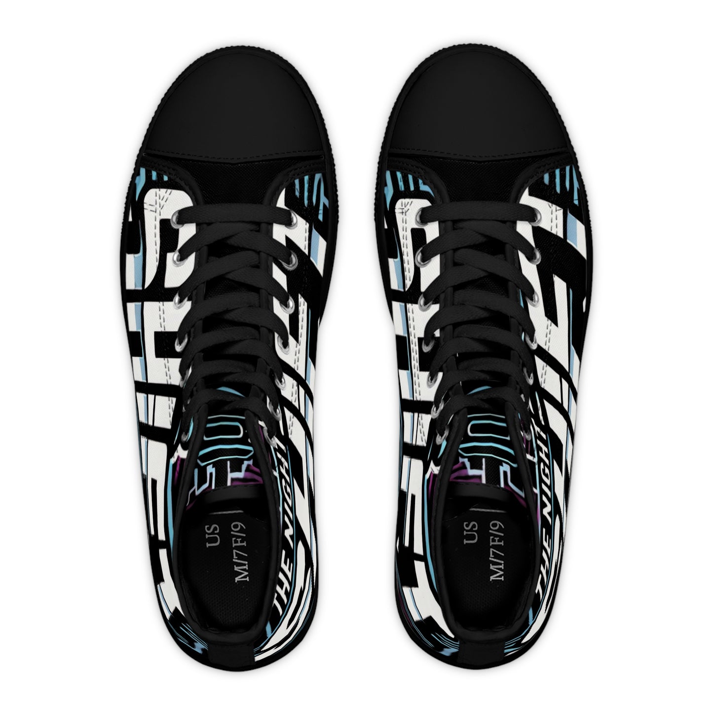 The Night Shift-Women's Canvas High Tops