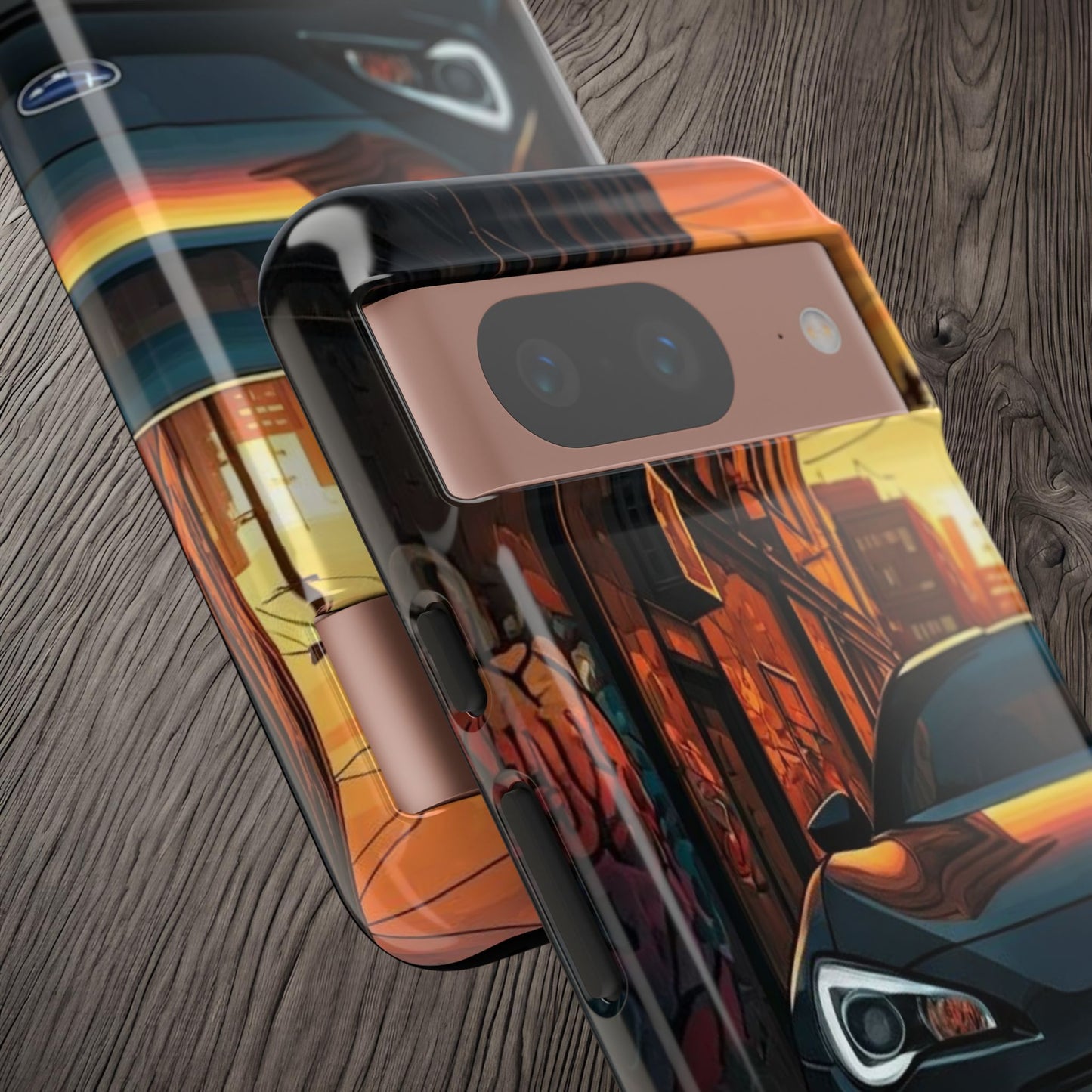 Subaru BRZ Street Life-Dual Layer Ultra Tough Phone Case Printify by The Night Shift Automotive Apparel