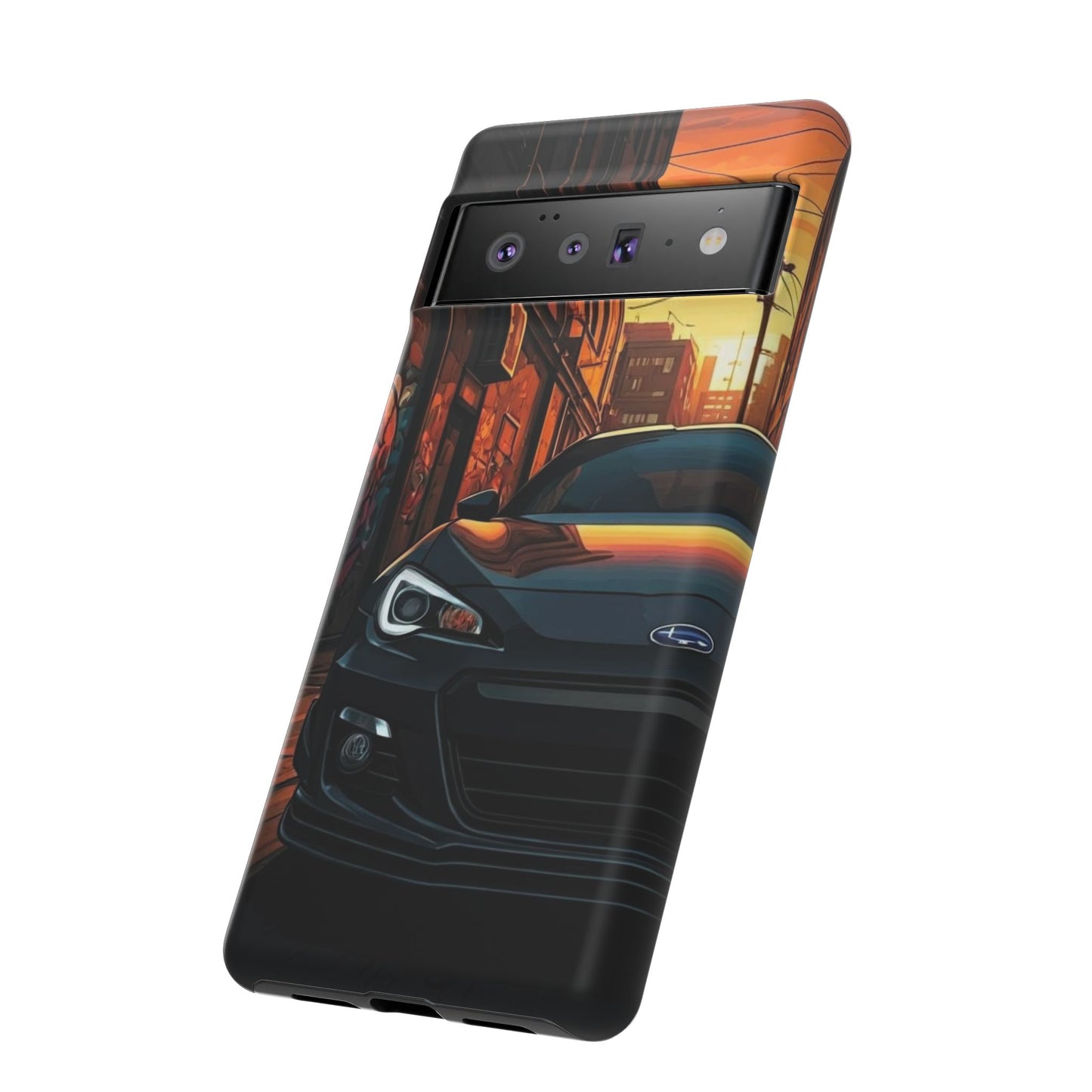 Subaru BRZ Street Life-Dual Layer Ultra Tough Phone Case Printify by The Night Shift Automotive Apparel