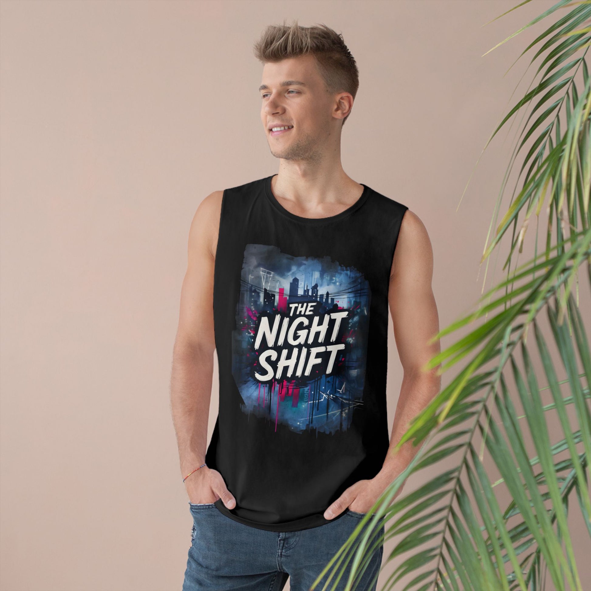 The Night Shift - Premium Unisex Barnard Tank Top Printify by The Night Shift Automotive Apparel