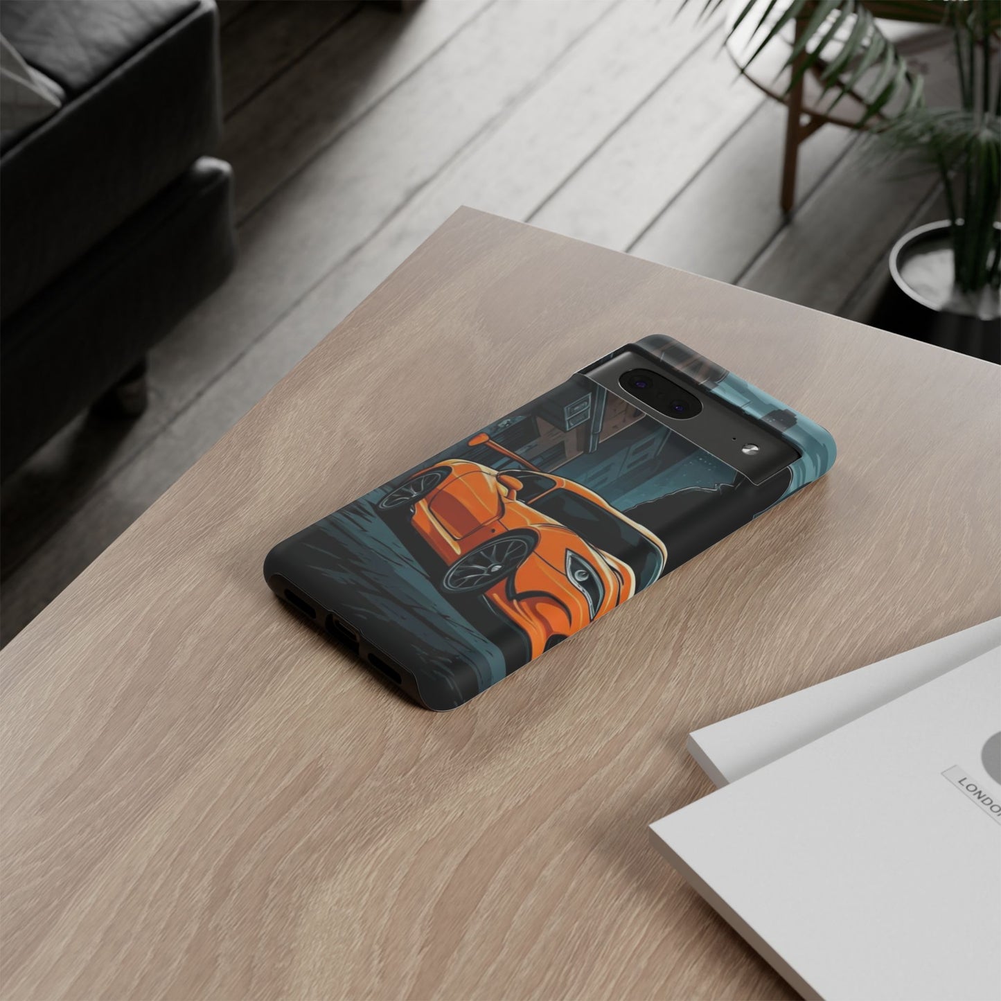 Dodge Viper SRT-10 Street Life-Dual Layer Ultra Tough Phone Case Google Pixel 7 Matte Printify by The Night Shift Automotive Apparel