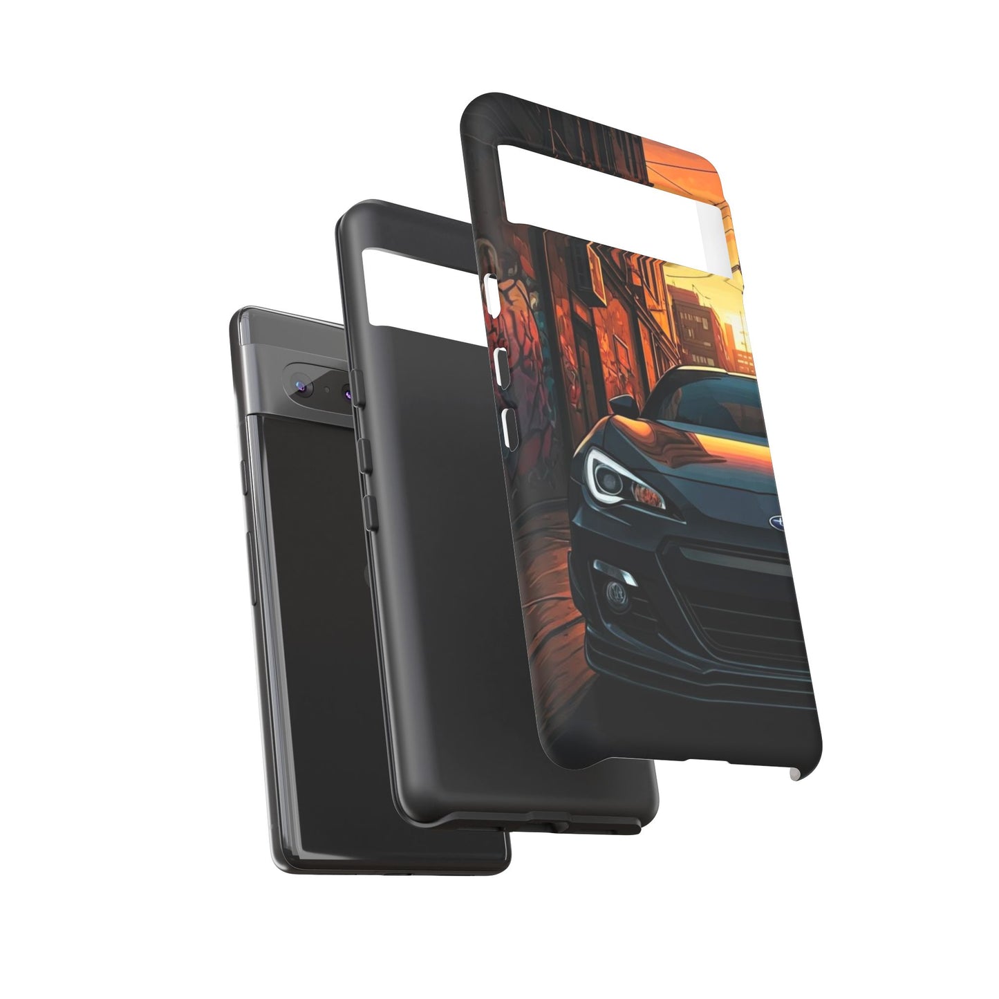 Subaru BRZ Street Life-Dual Layer Ultra Tough Phone Case Printify by The Night Shift Automotive Apparel