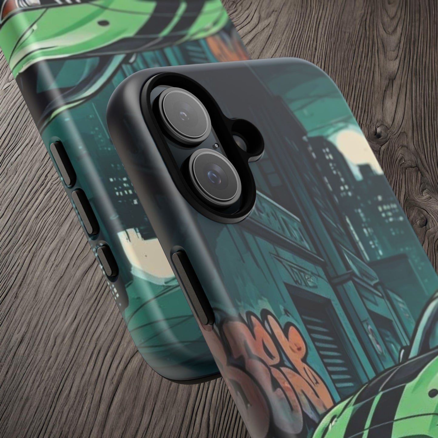 Ford Mustang Shelby GT500 Street Life-Dual Layer Ultra Tough Phone Case Printify by The Night Shift Automotive Apparel