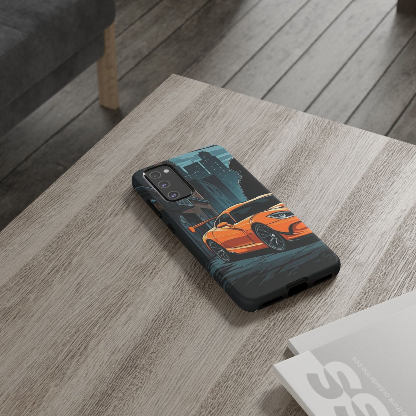 Dodge Viper SRT-10 Street Life-Dual Layer Ultra Tough Phone Case Samsung Galaxy S20 FE Matte Printify by The Night Shift Automotive Apparel