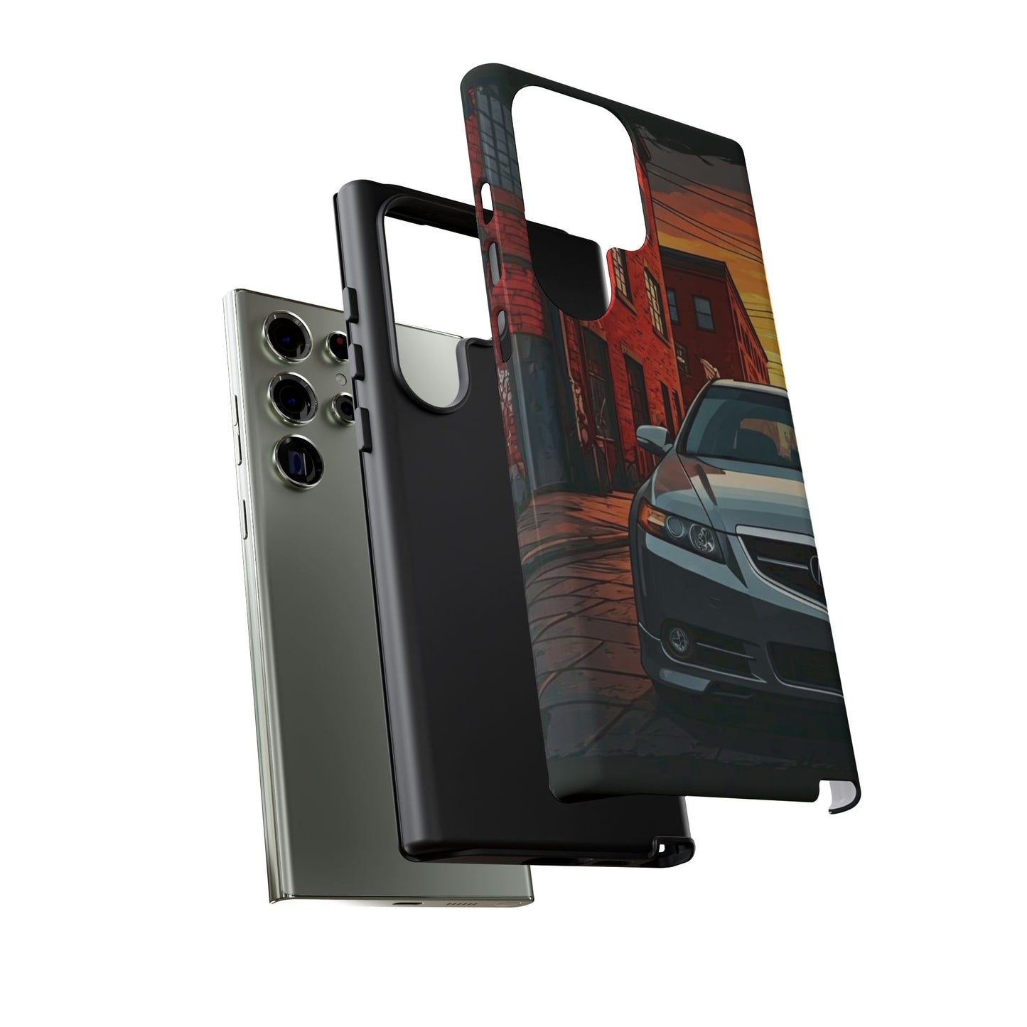 Acura TL Street Life-Dual Layer Ultra Tough Phone Case Printify by The Night Shift Automotive Apparel