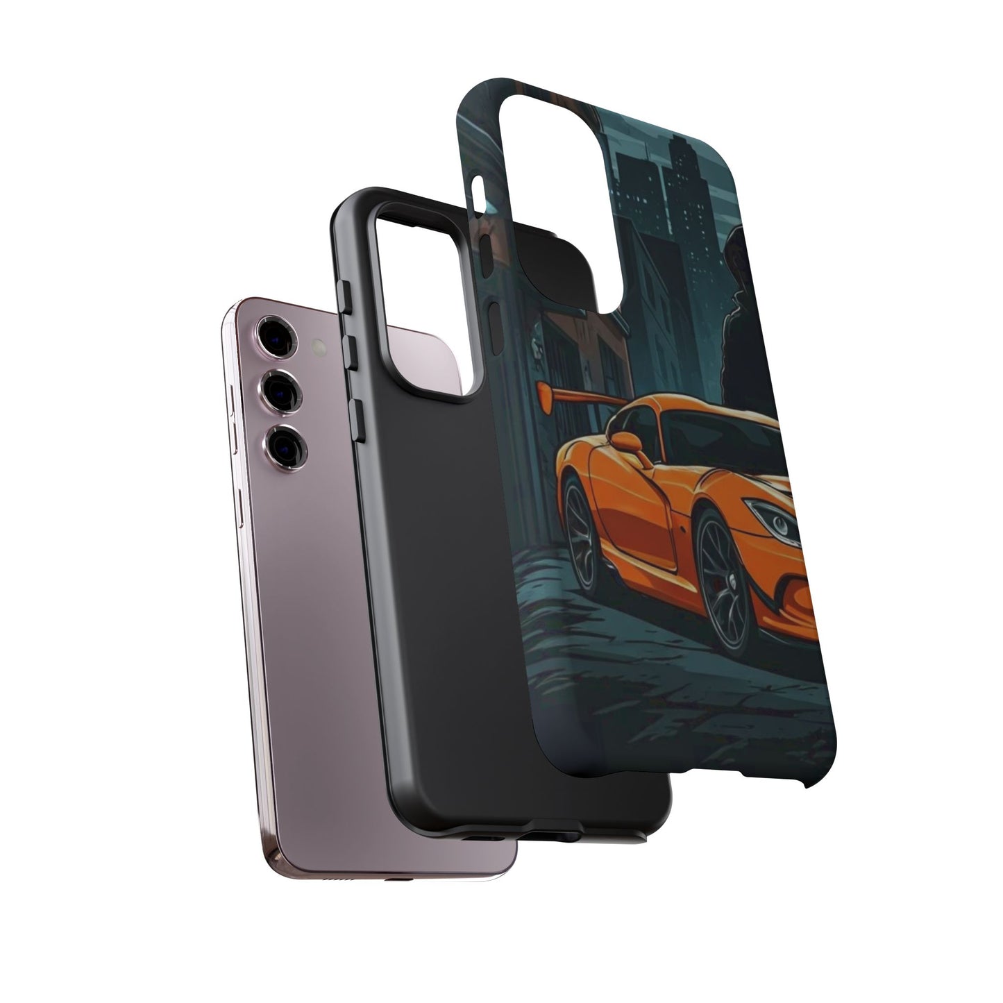 Dodge Viper SRT-10 Street Life-Dual Layer Ultra Tough Phone Case Printify by The Night Shift Automotive Apparel