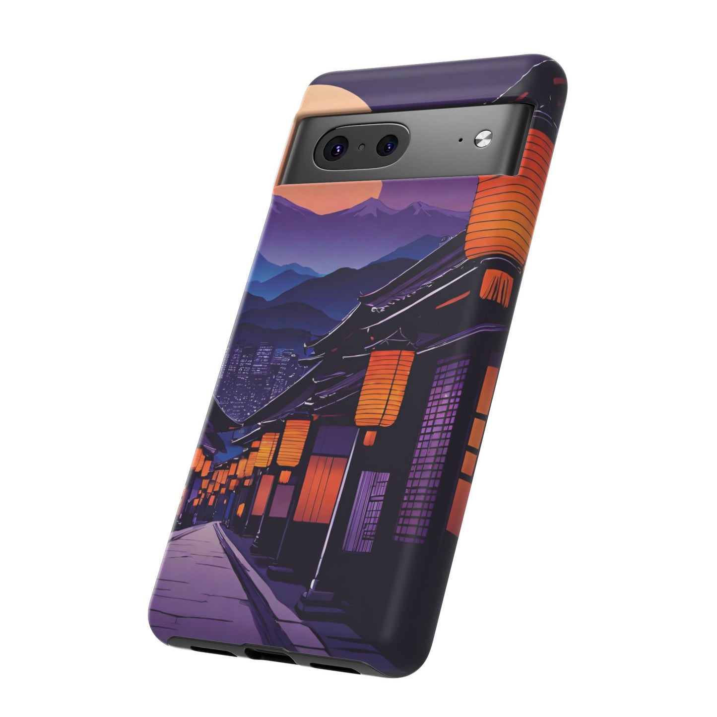 Traditional Japanese Village Countryside-Dual Layer Ultra Tough Phone Case Printify by The Night Shift Automotive Apparel
