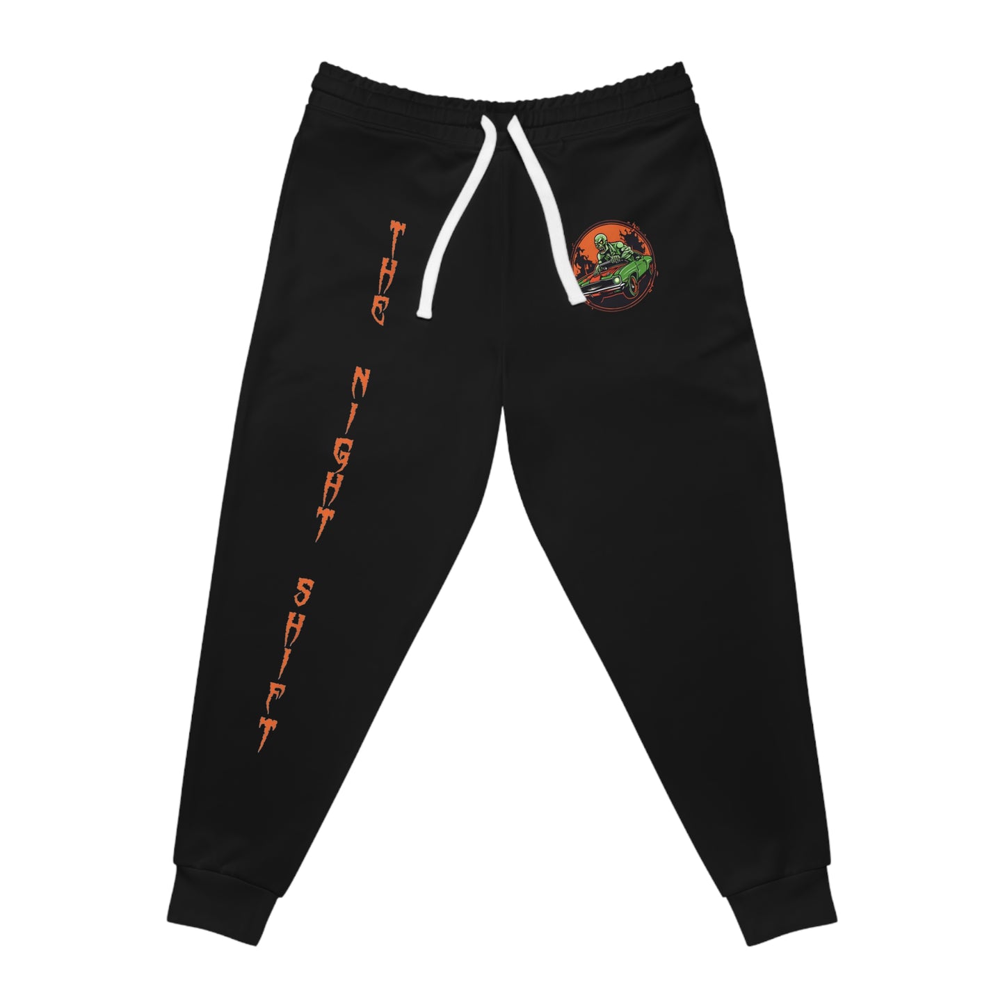 Hell Ride-Premium, Ultra Soft Athletic Joggers Printify by The Night Shift Automotive Apparel