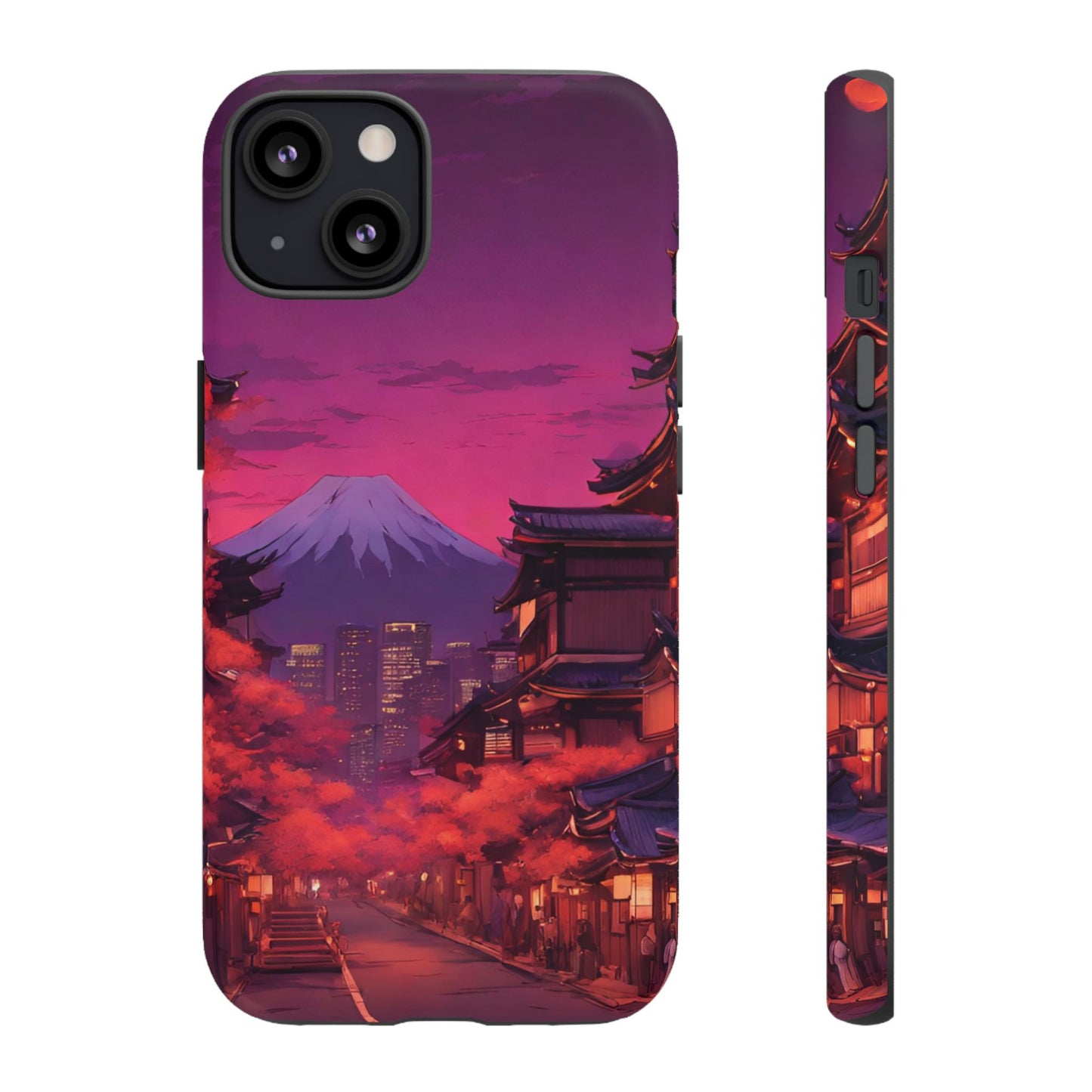 Traditional Japanese Village Countryside-Dual Layer Ultra Tough Phone Case Printify by The Night Shift Automotive Apparel