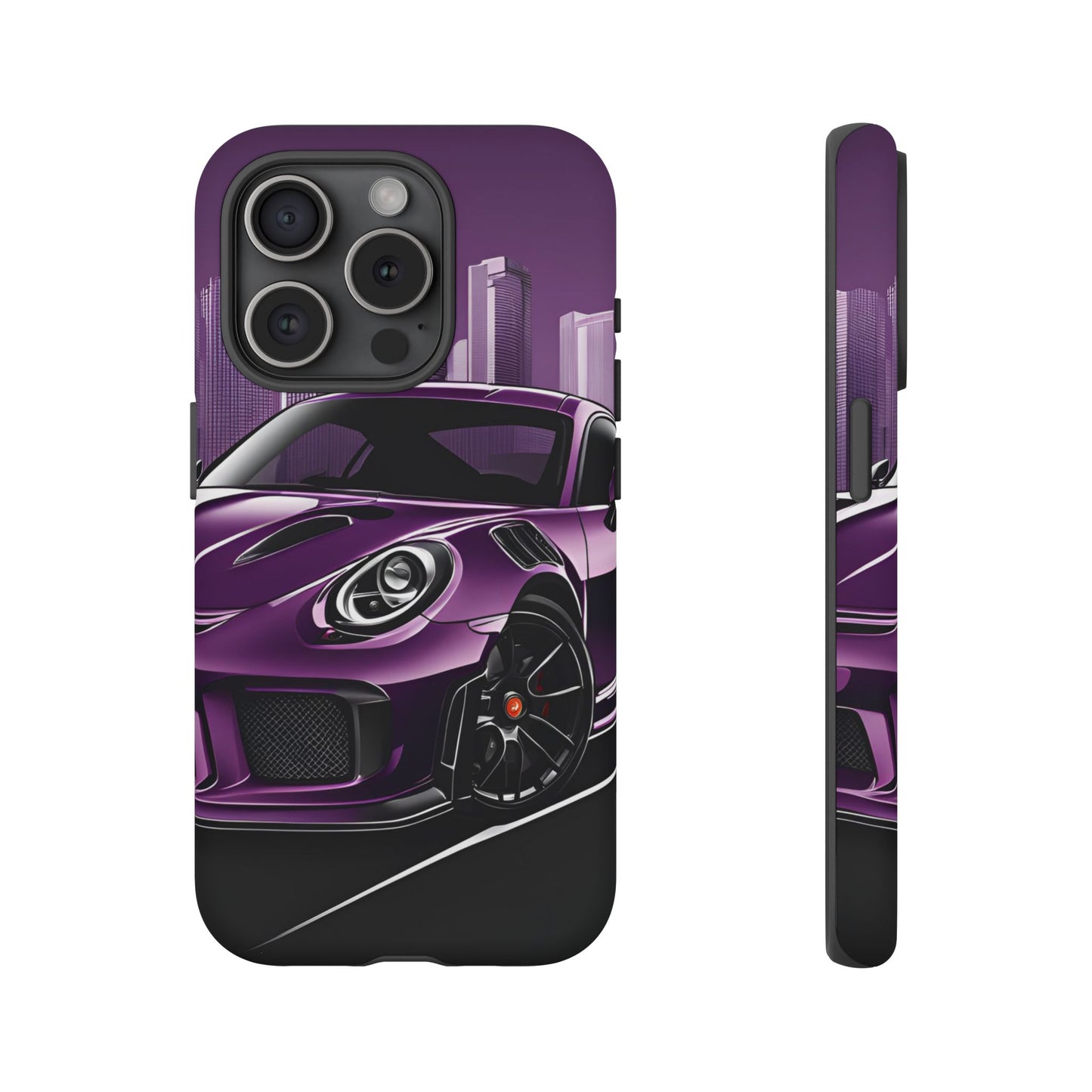 Porsche 911 GT3 RS-Dual Layer Ultra Tough Phone Case Printify by The Night Shift Automotive Apparel