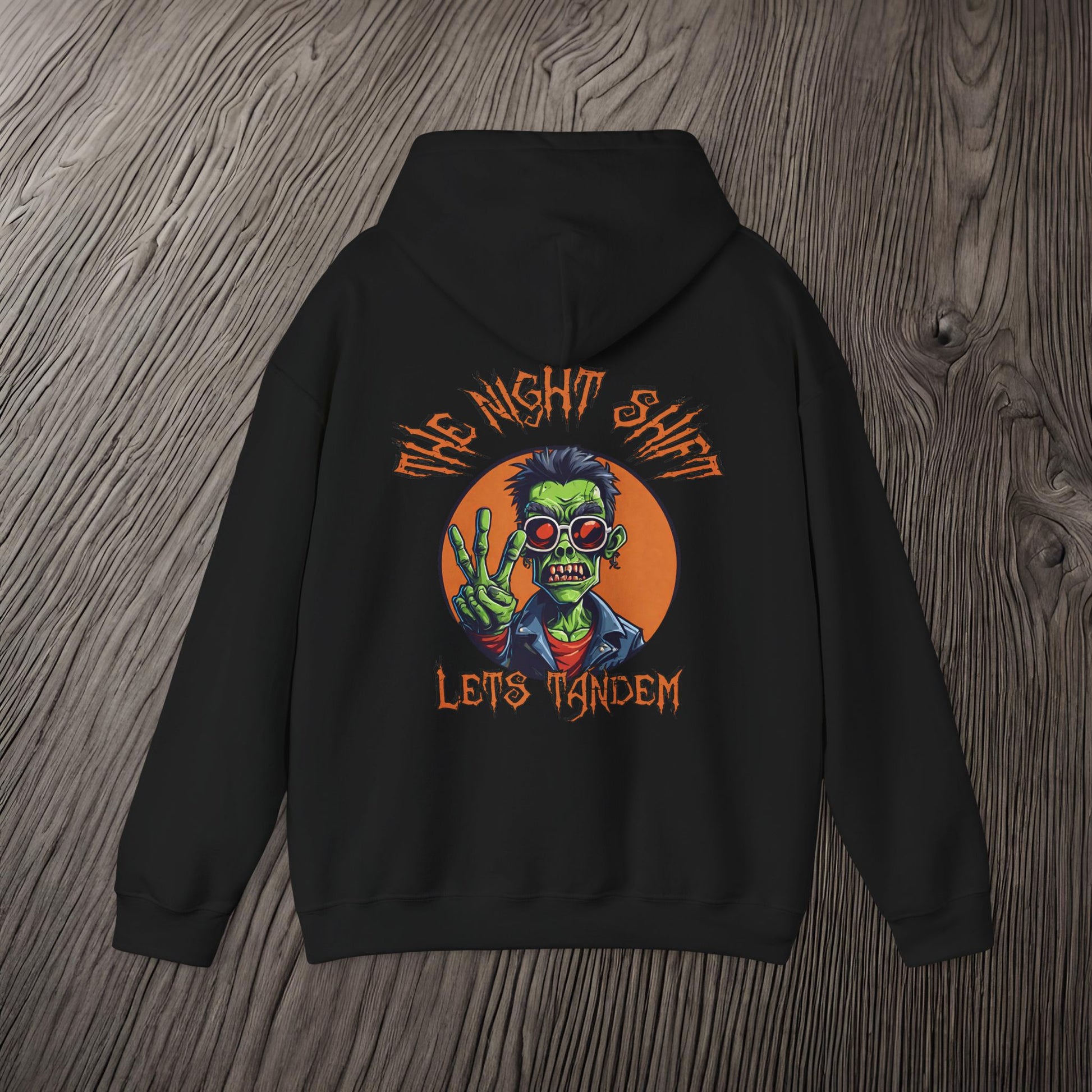 Lets Tandem Zombie-Ultra Soft, Premium Hoodie Printify by The Night Shift Automotive Apparel
