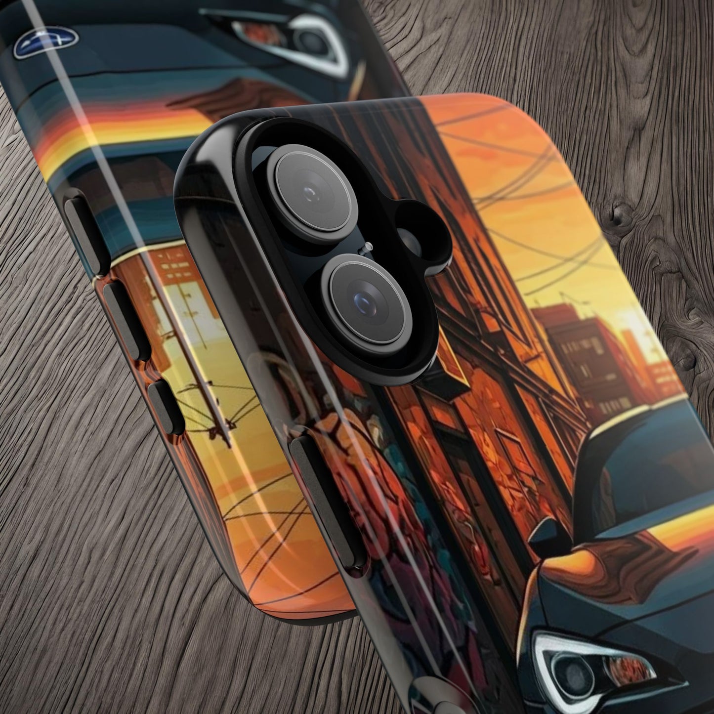 Subaru BRZ Street Life-Dual Layer Ultra Tough Phone Case Printify by The Night Shift Automotive Apparel