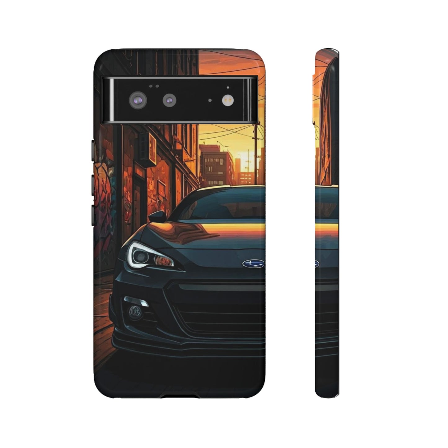 Subaru BRZ Street Life-Dual Layer Ultra Tough Phone Case Printify by The Night Shift Automotive Apparel