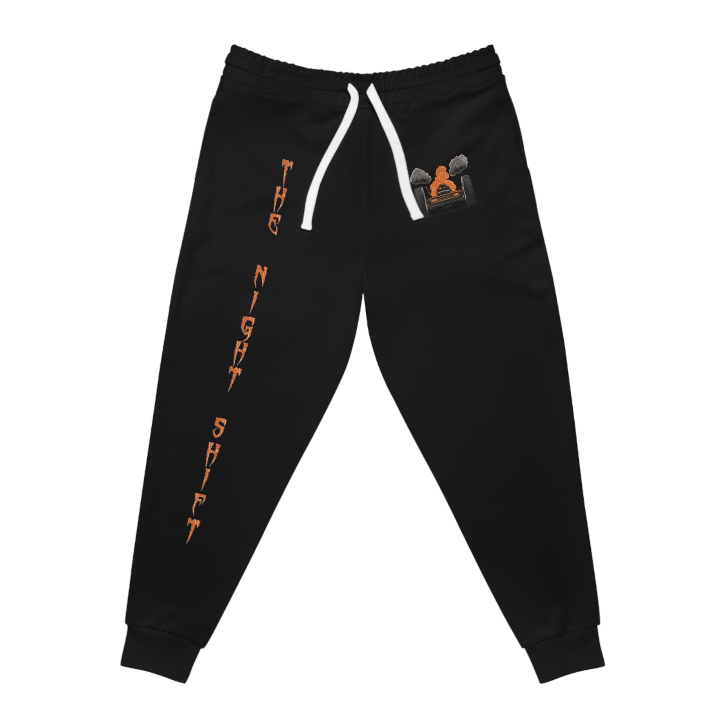 Big Wheels-Premium, Ultra Soft Athletic Joggers Printify by The Night Shift Automotive Apparel