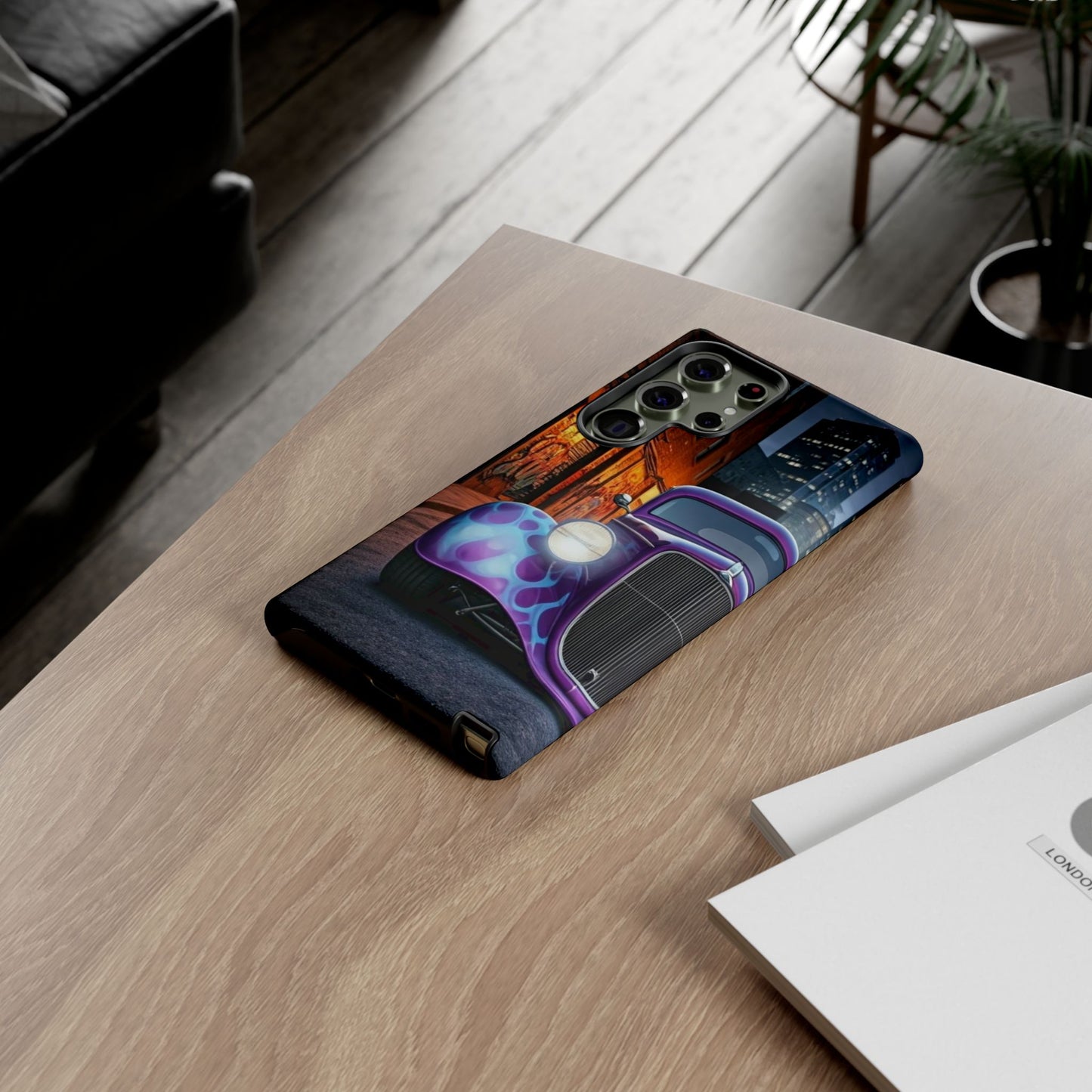 1934 Ford Street Life-Dual Layer Ultra Tough Phone Case Samsung Galaxy S23 Ultra Matte Printify by The Night Shift Automotive Apparel