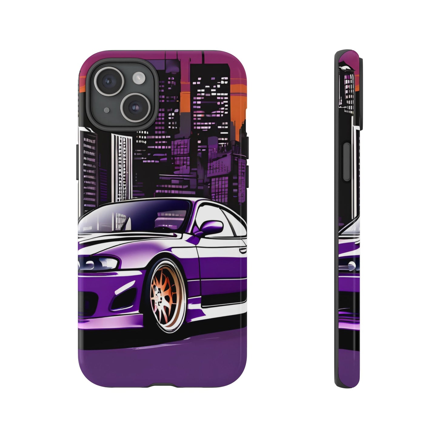 Nissan 240sx S15-Dual Layer Ultra Tough Phone Case Printify by The Night Shift Automotive Apparel