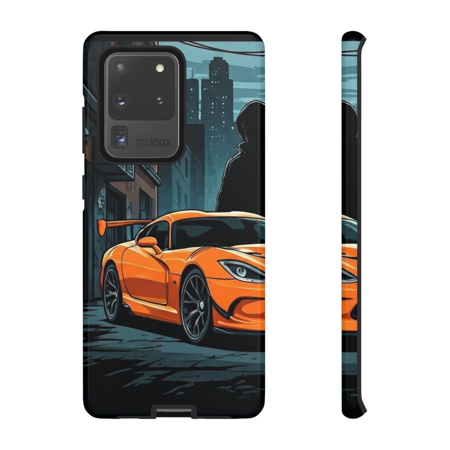 Dodge Viper SRT-10 Street Life-Dual Layer Ultra Tough Phone Case Samsung Galaxy S20 Ultra Glossy Printify by The Night Shift Automotive Apparel