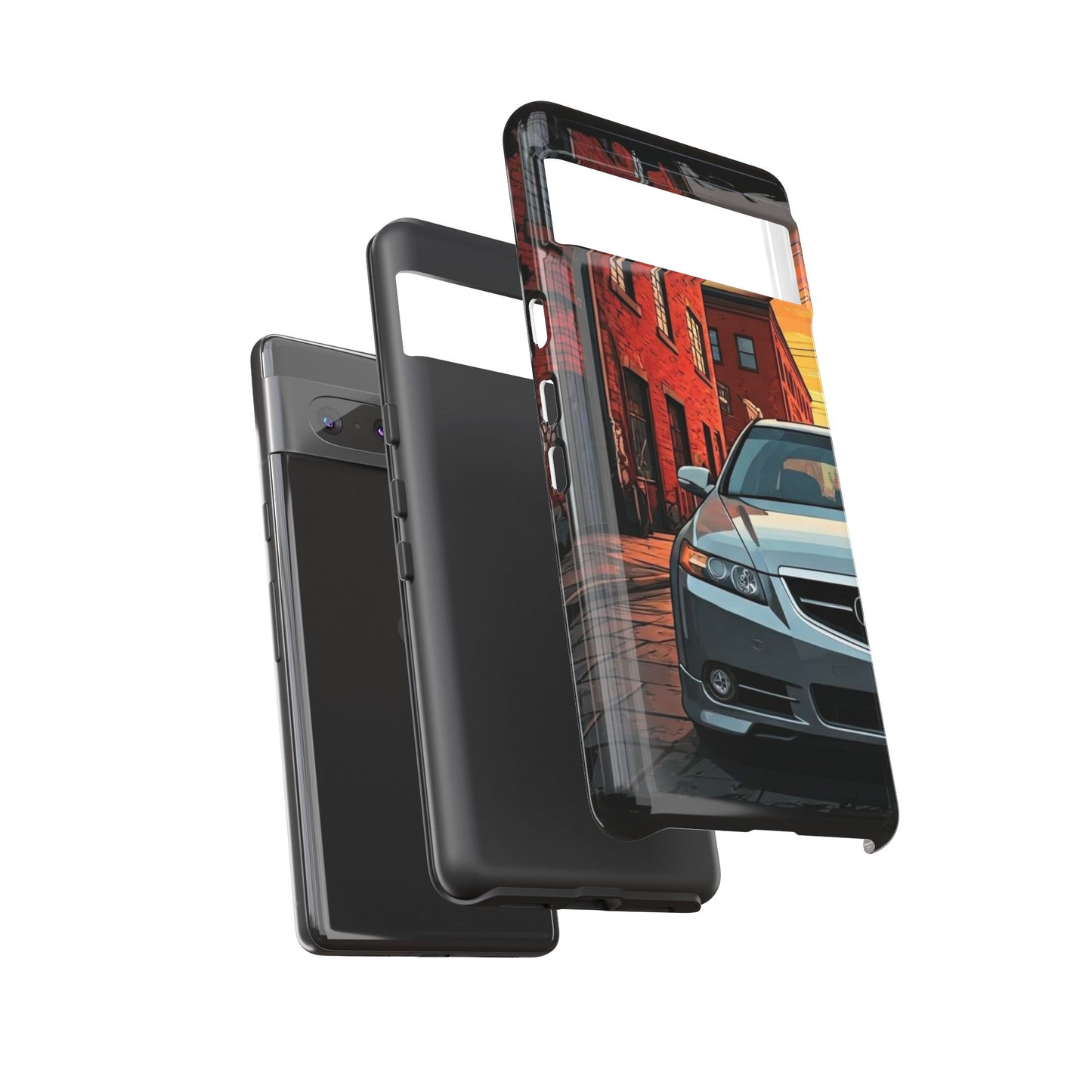 Acura TL Street Life-Dual Layer Ultra Tough Phone Case Printify by The Night Shift Automotive Apparel