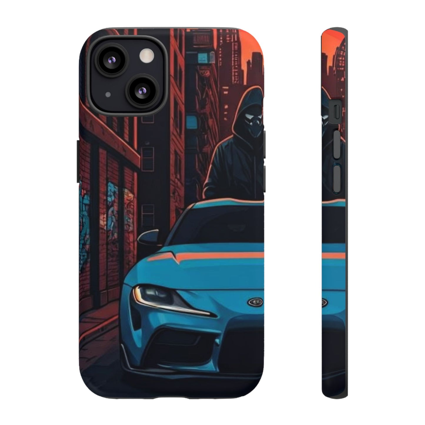 Toyota Supra MK-V Street Life-Dual Layer Ultra Tough Phone Case Printify by The Night Shift Automotive Apparel