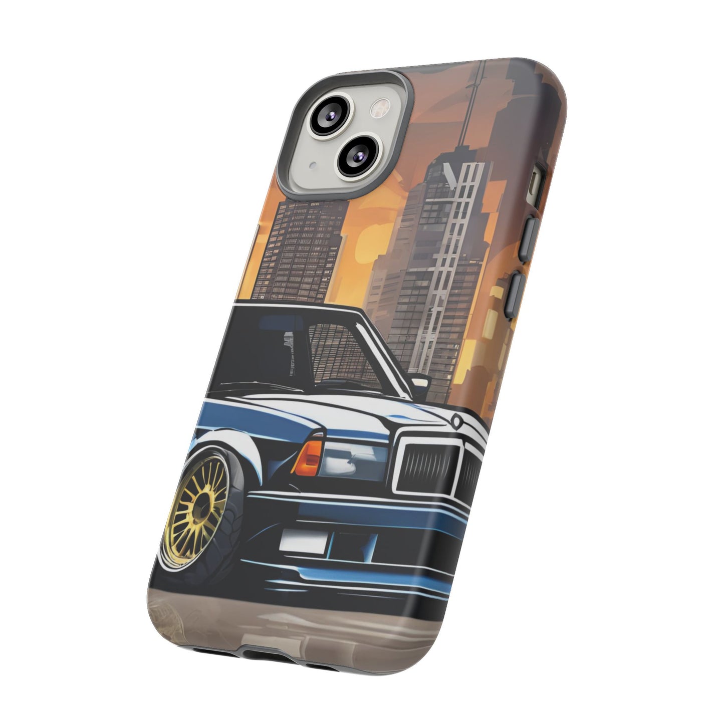 Mercedes Benz 190e Evo-Dual Layer Ultra Tough Phone Case Printify by The Night Shift Automotive Apparel