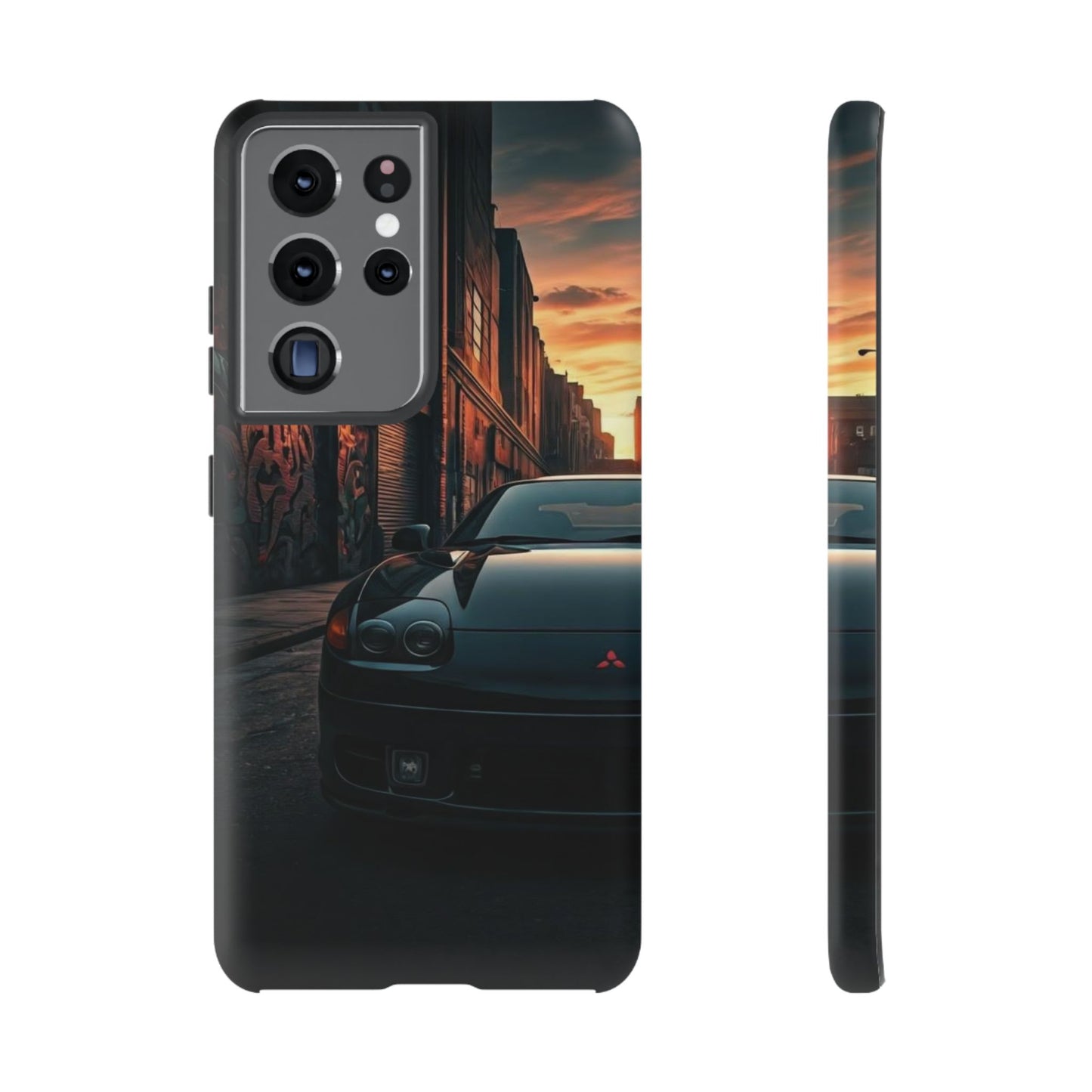 Mitsubishi 3000GT VR4 Street Life-Dual Layer Ultra Tough Phone Case Samsung Galaxy S21 Ultra Matte Printify by The Night Shift Automotive Apparel