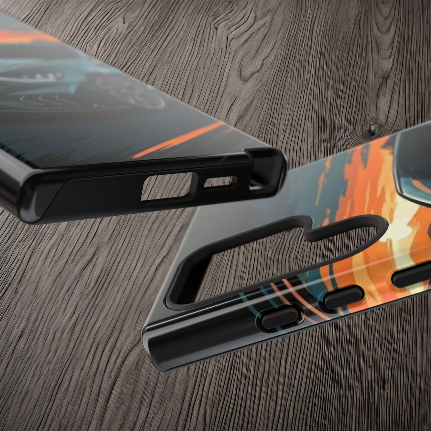 Hyundai Sonata-Sunset Drive-Dual Layer Ultra Tough Phone Case Printify by The Night Shift Automotive Apparel