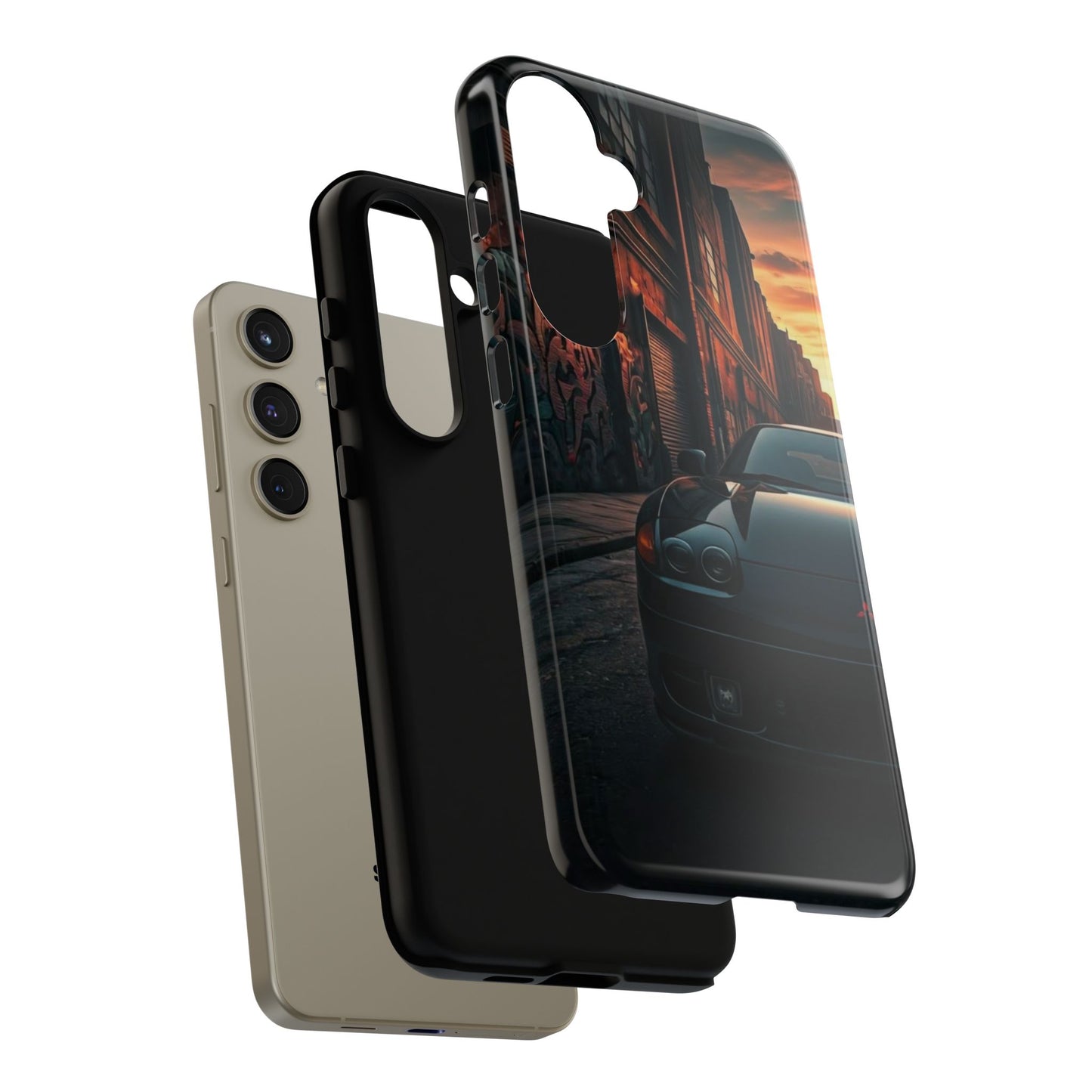 Mitsubishi 3000GT VR4 Street Life-Dual Layer Ultra Tough Phone Case Printify by The Night Shift Automotive Apparel